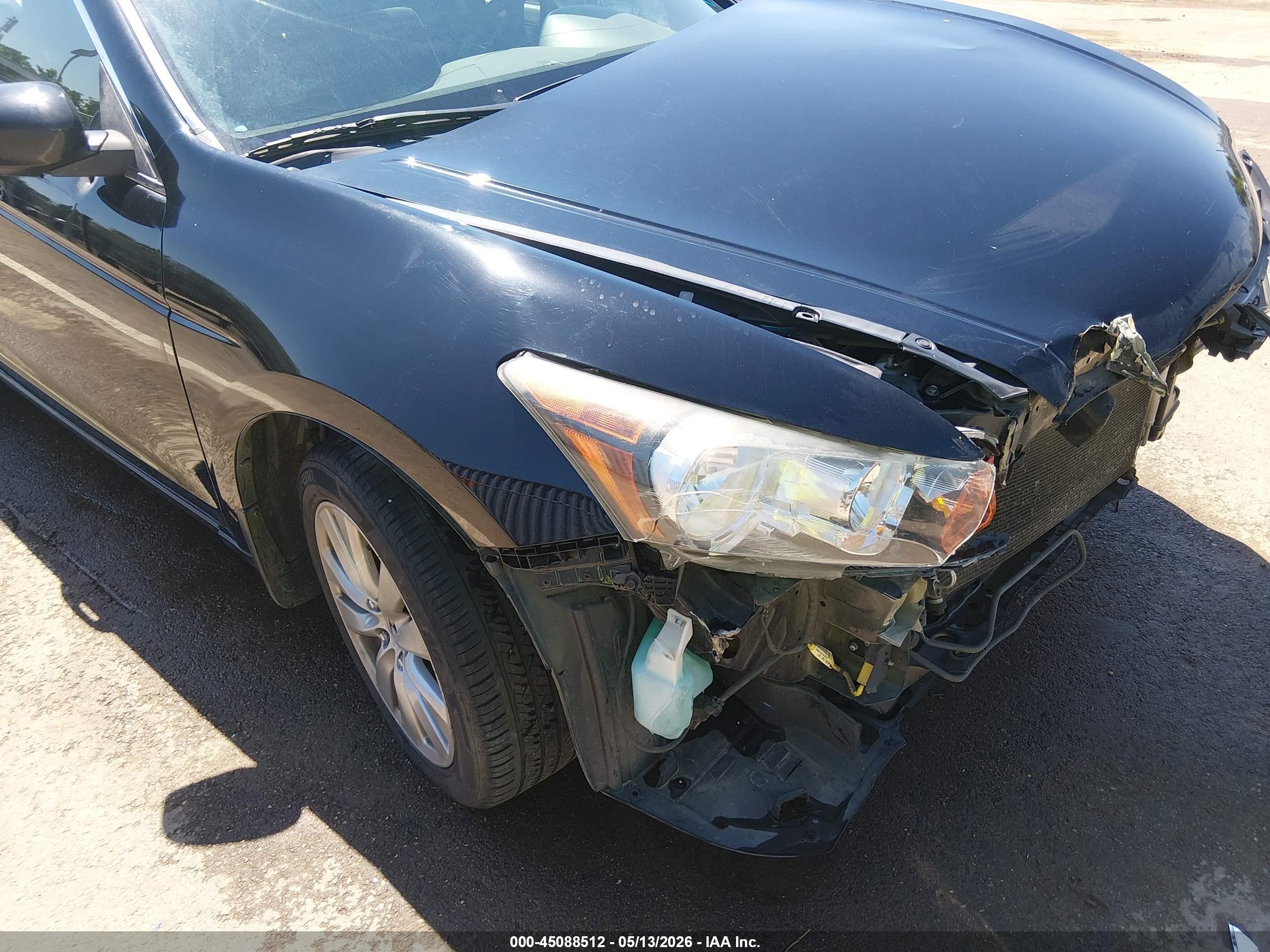 2012 Honda Accord 2.4 Ex Черный vin: 1HGCP2F74CA152341
