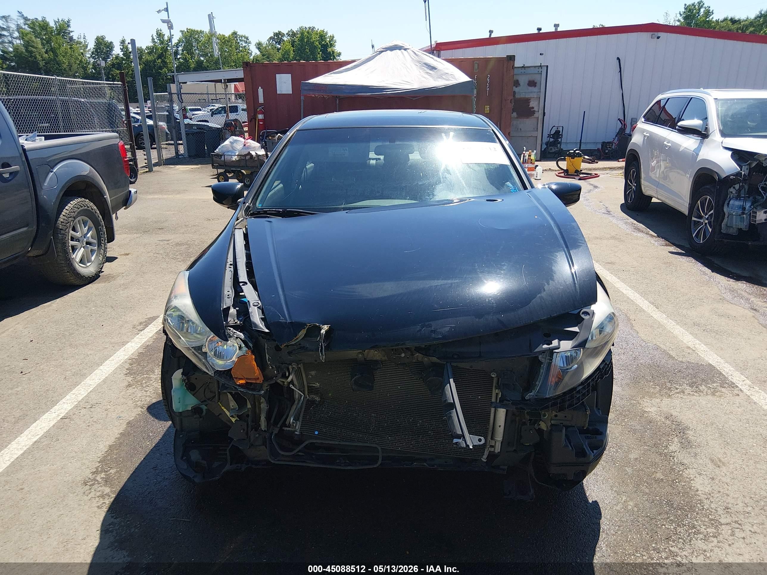 2012 Honda Accord 2.4 Ex Черный vin: 1HGCP2F74CA152341
