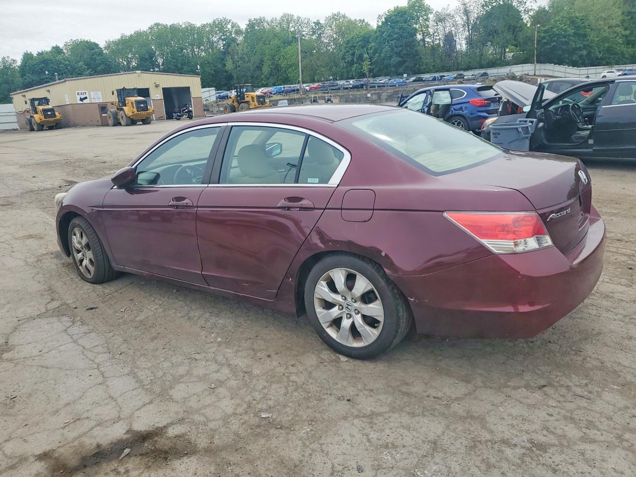2010 Honda Accord Ex Burgundy vin: 1HGCP2F75AA005779
