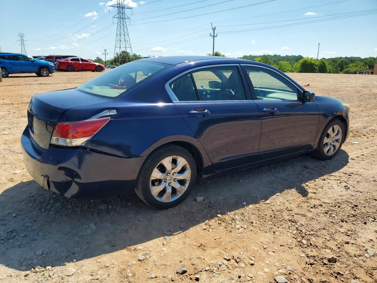 2010 Honda Accord Ex Blue vin: 1HGCP2F75AA040001