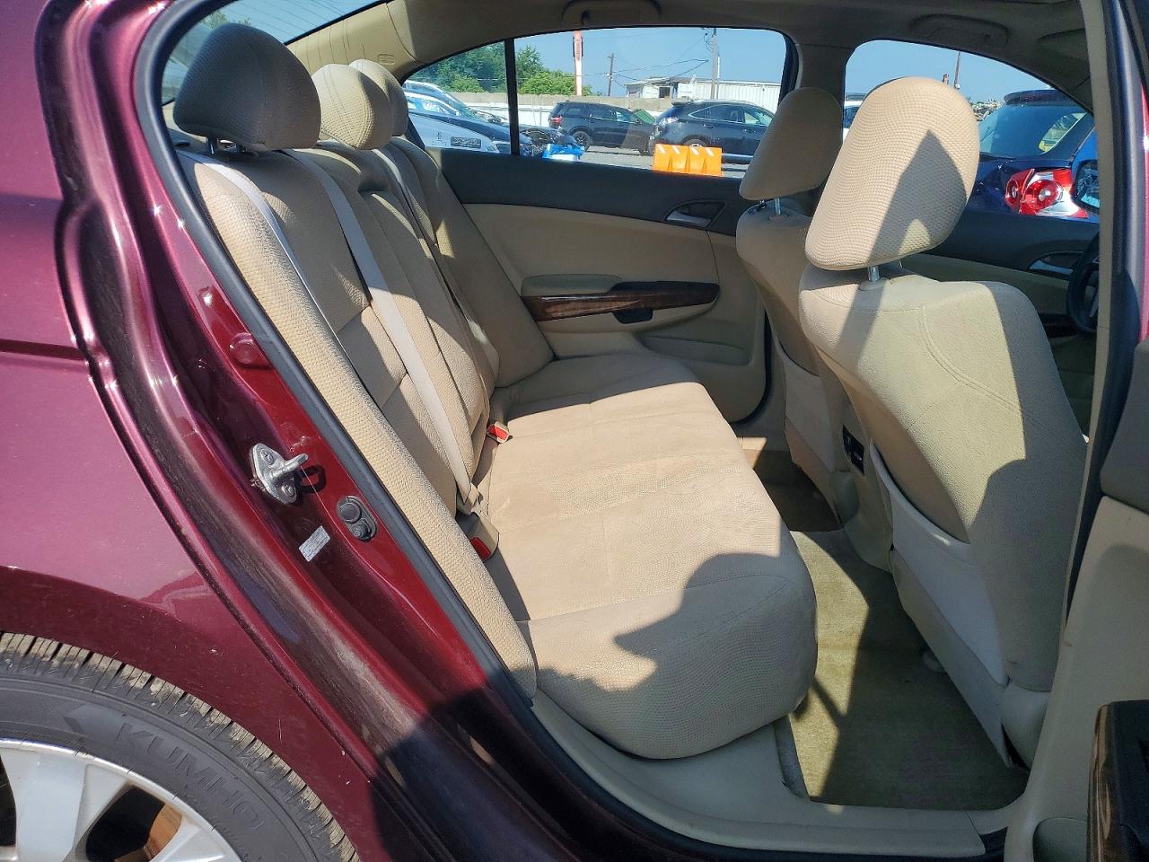 2010 Honda Accord Ex Темно-бордовый vin: 1HGCP2F75AA100908