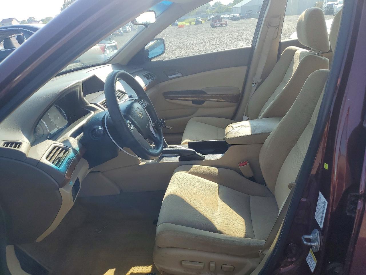 2010 Honda Accord Ex Темно-бордовый vin: 1HGCP2F75AA100908