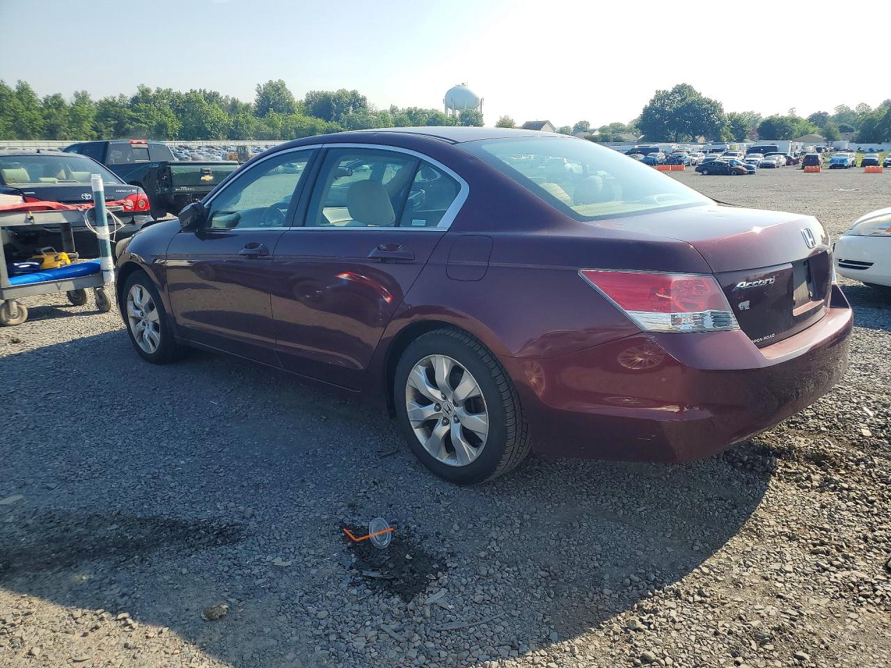 2010 Honda Accord Ex Темно-бордовый vin: 1HGCP2F75AA100908