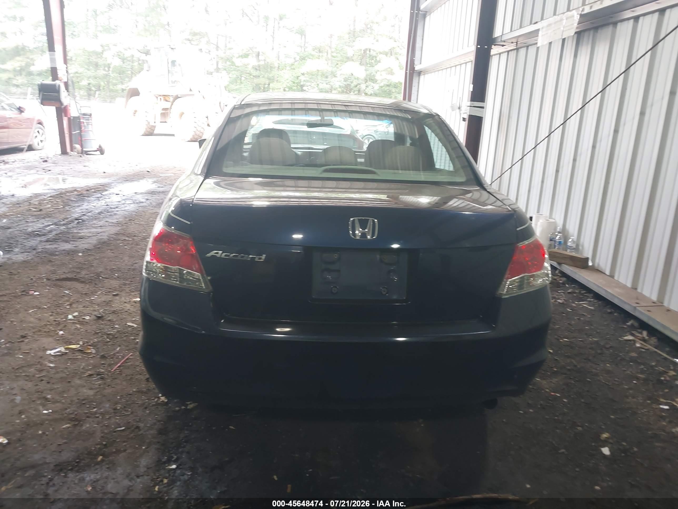 2010 Honda Accord 2.4 Ex Dark Blue vin: 1HGCP2F75AA176919