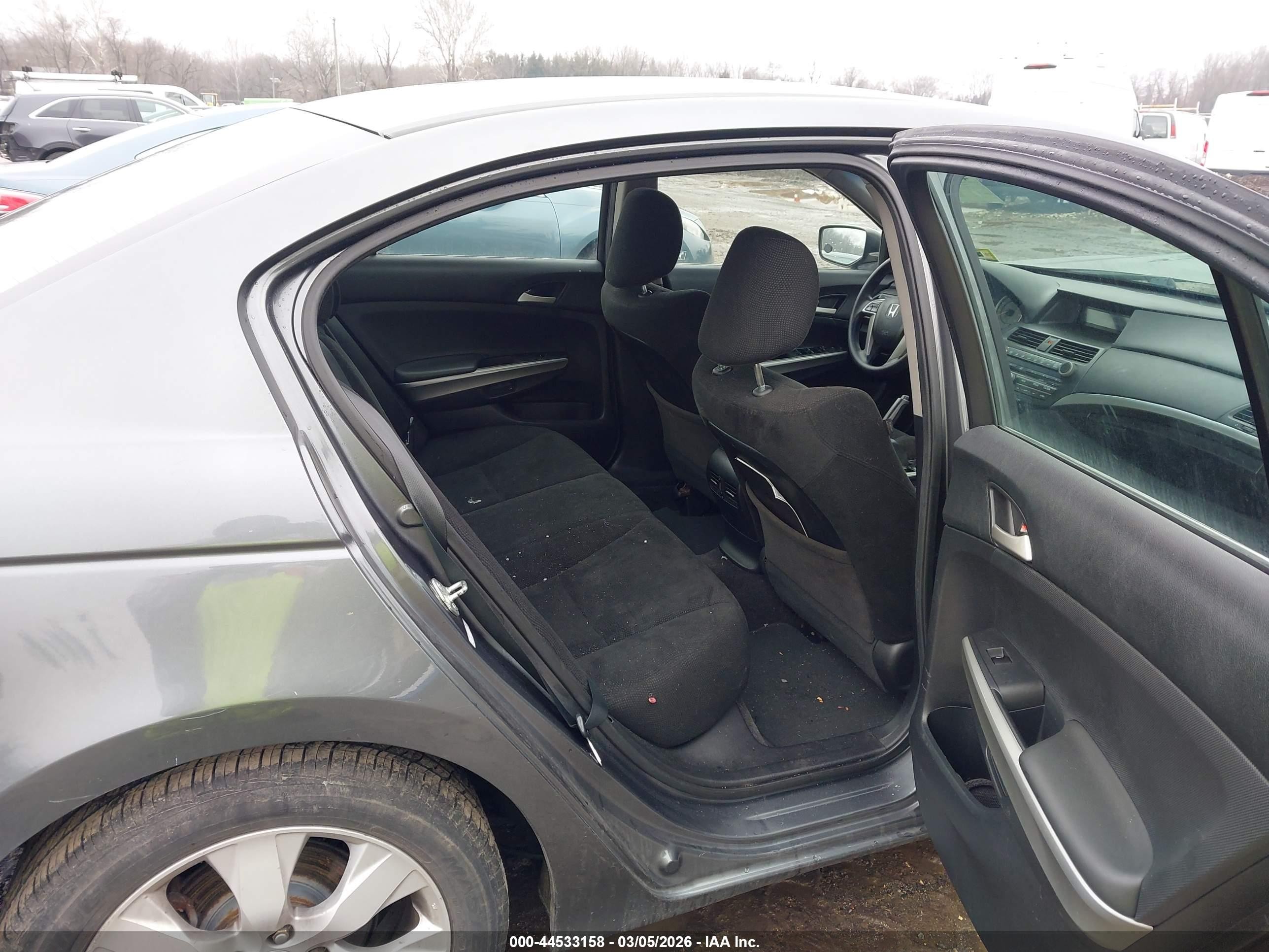 2010 Honda Accord 2.4 Ex Серый vin: 1HGCP2F75AA185314