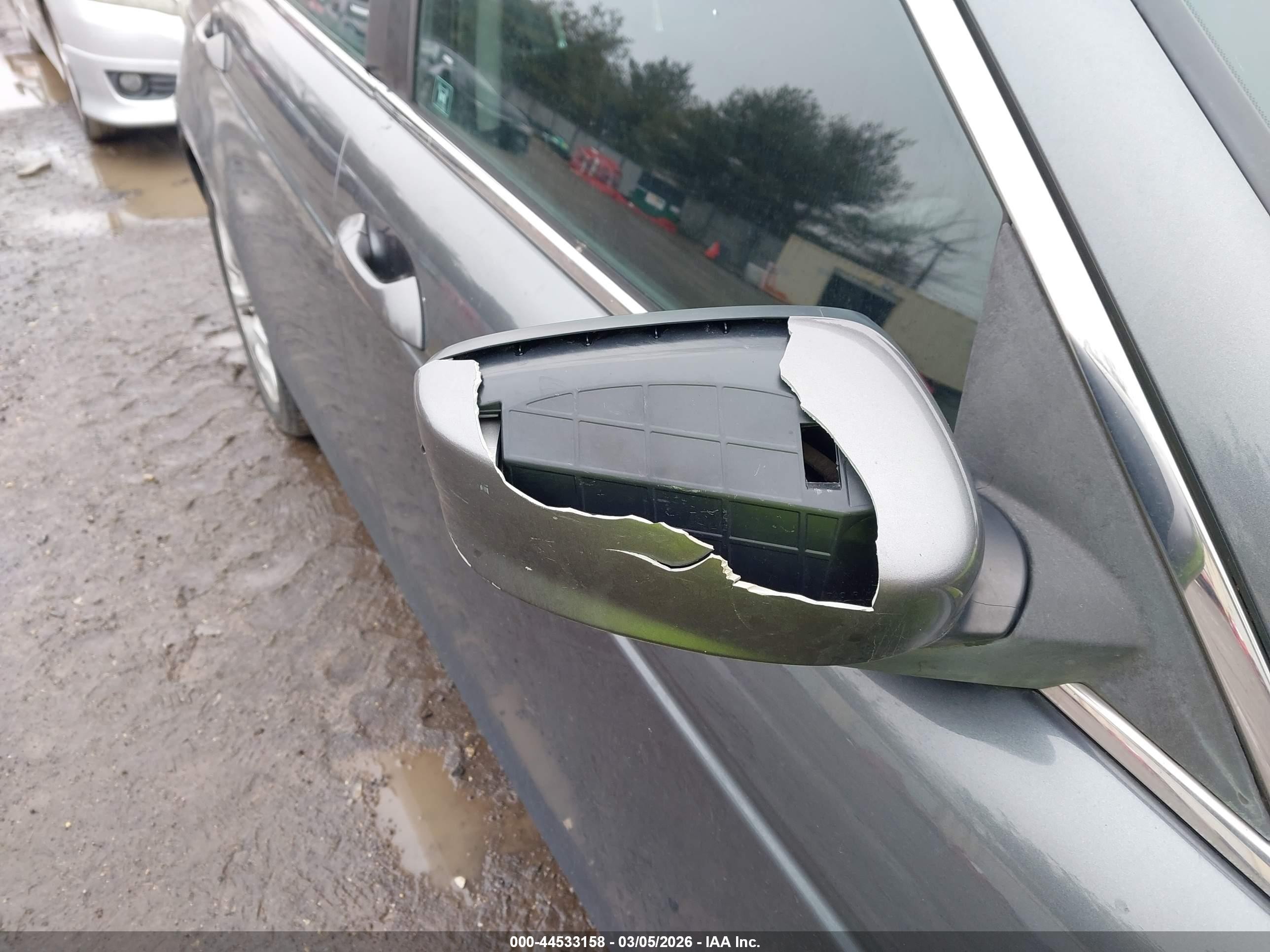 2010 Honda Accord 2.4 Ex Серый vin: 1HGCP2F75AA185314