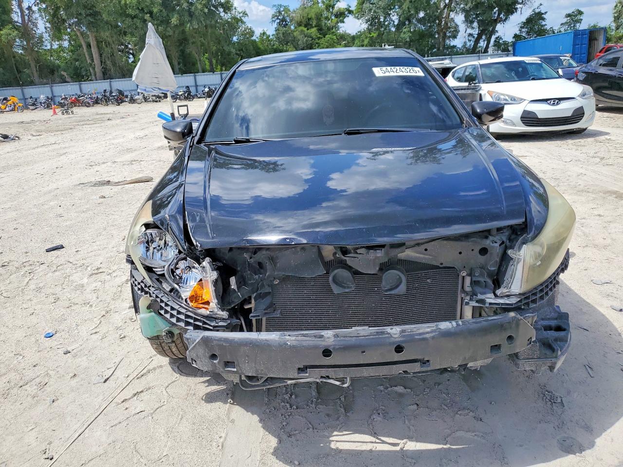 2011 Honda Accord Ex Черный vin: 1HGCP2F75BA044793