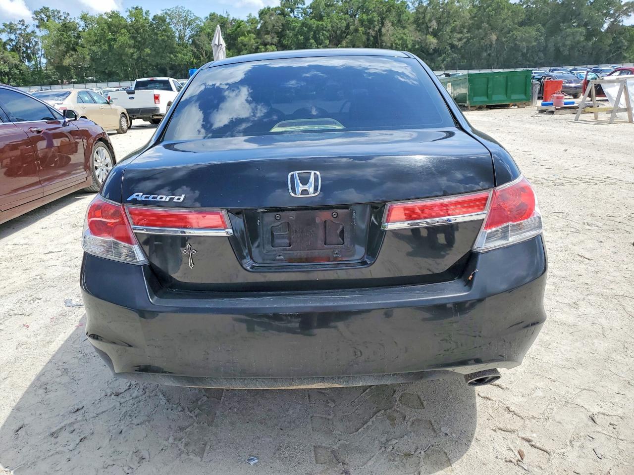 2011 Honda Accord Ex Черный vin: 1HGCP2F75BA044793