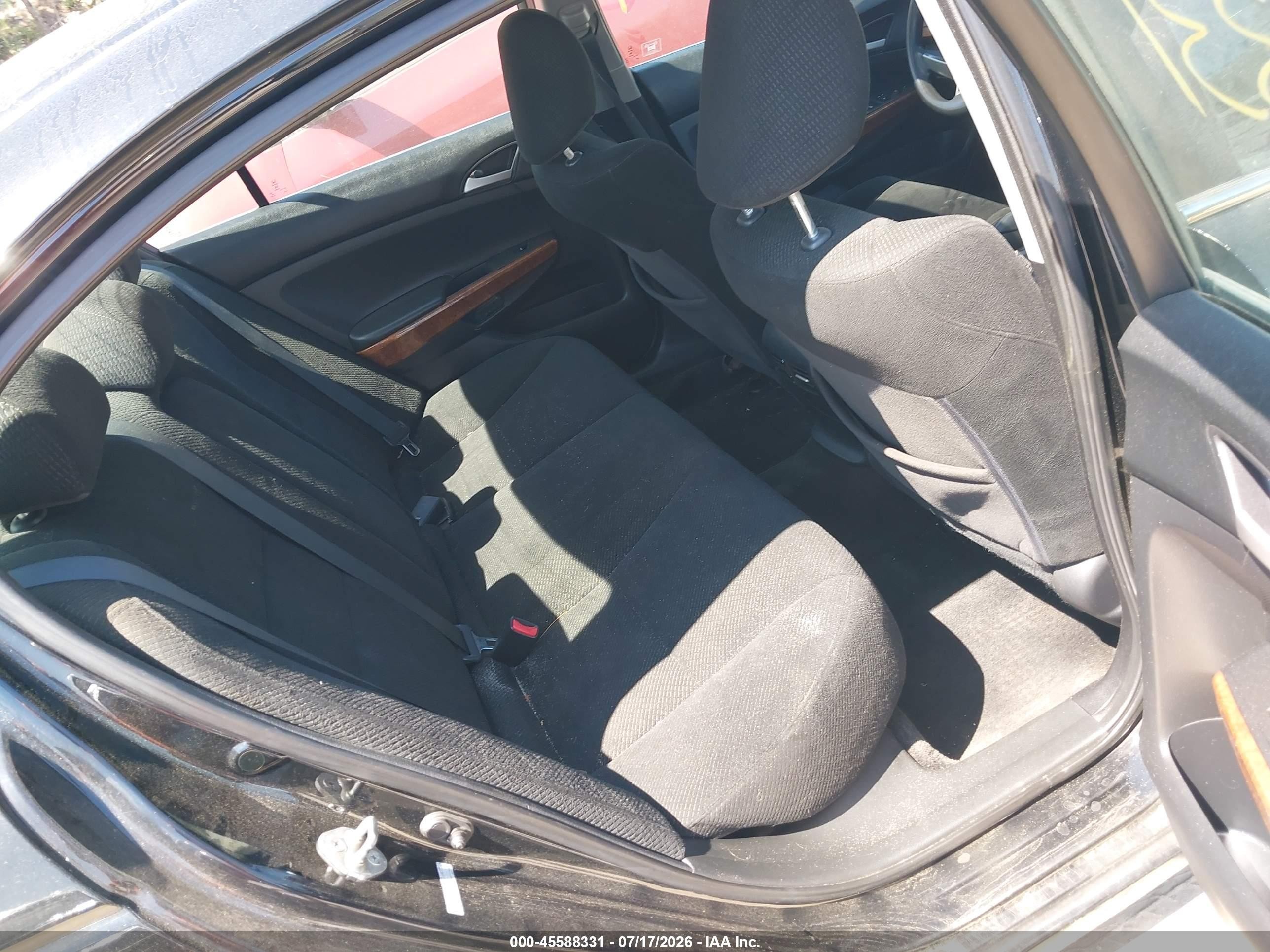 2011 Honda Accord 2.4 Ex Black vin: 1HGCP2F75BA071766