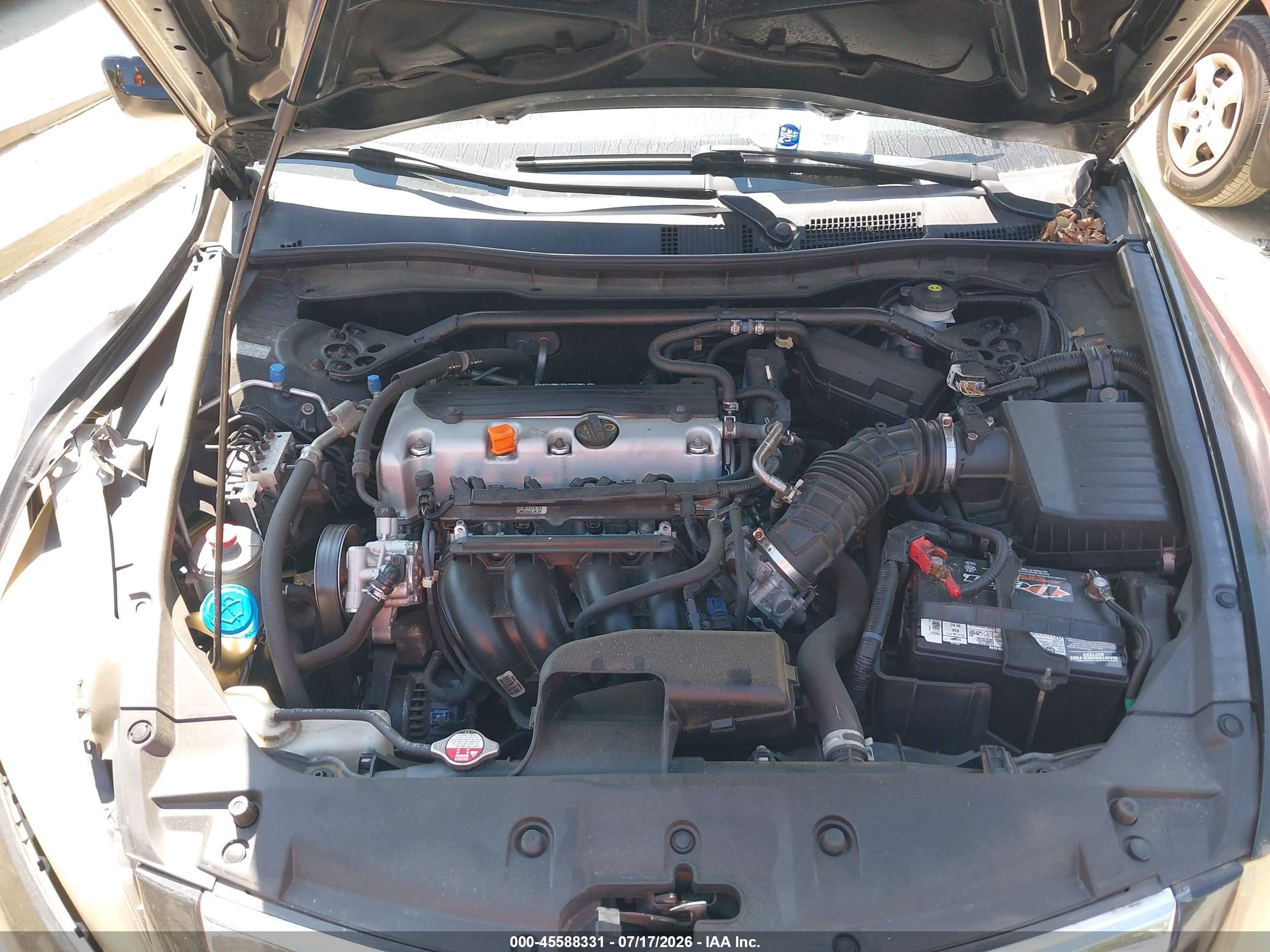 2011 Honda Accord 2.4 Ex Black vin: 1HGCP2F75BA071766