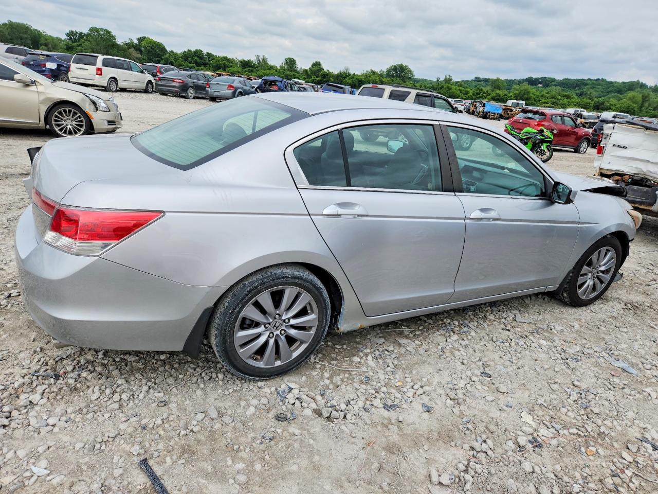 2011 Honda Accord Ex White vin: 1HGCP2F75BA127818