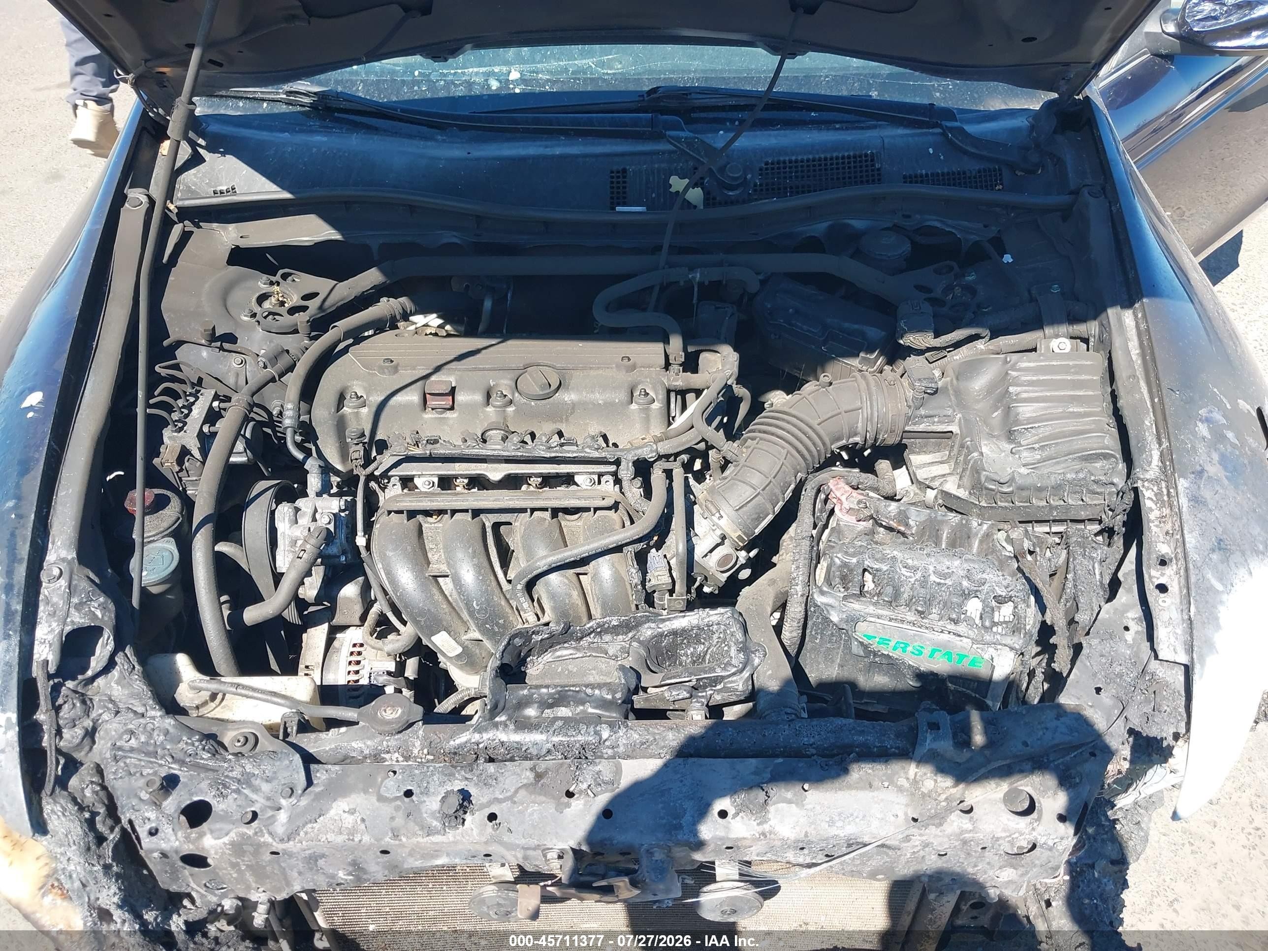 2011 Honda Accord 2.4 Ex Dark Blue vin: 1HGCP2F75BA136843