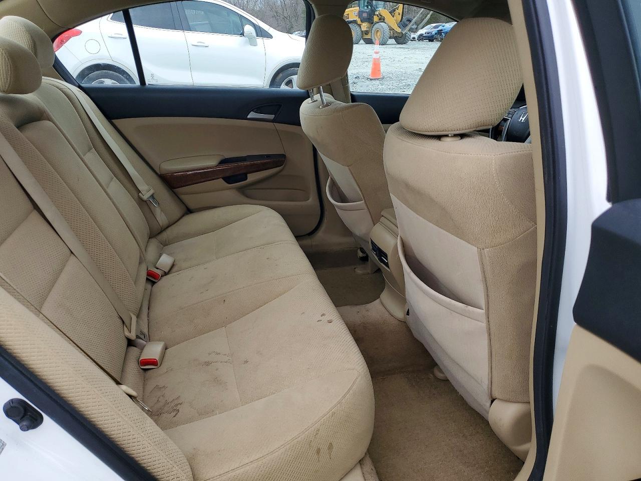 2012 Honda Accord Ex White vin: 1HGCP2F75CA026425
