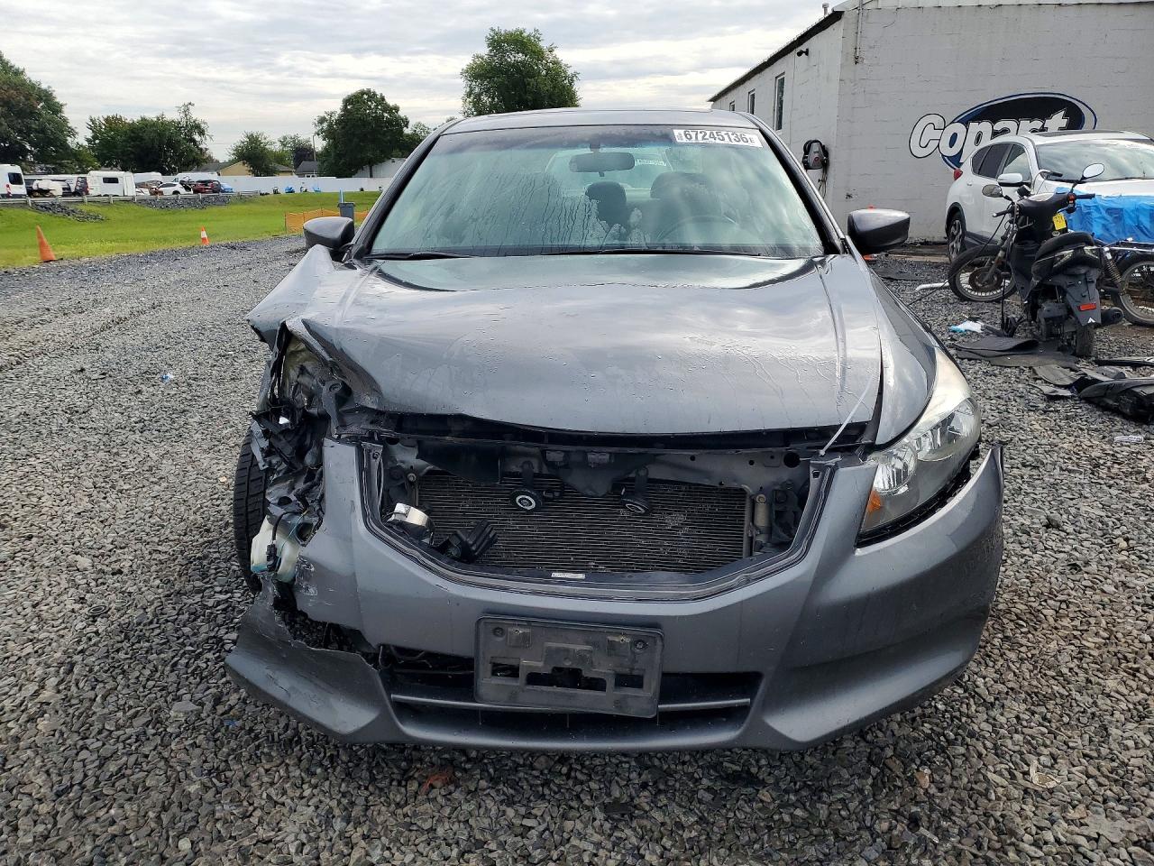 2012 Honda Accord Ex Gray vin: 1HGCP2F75CA065855