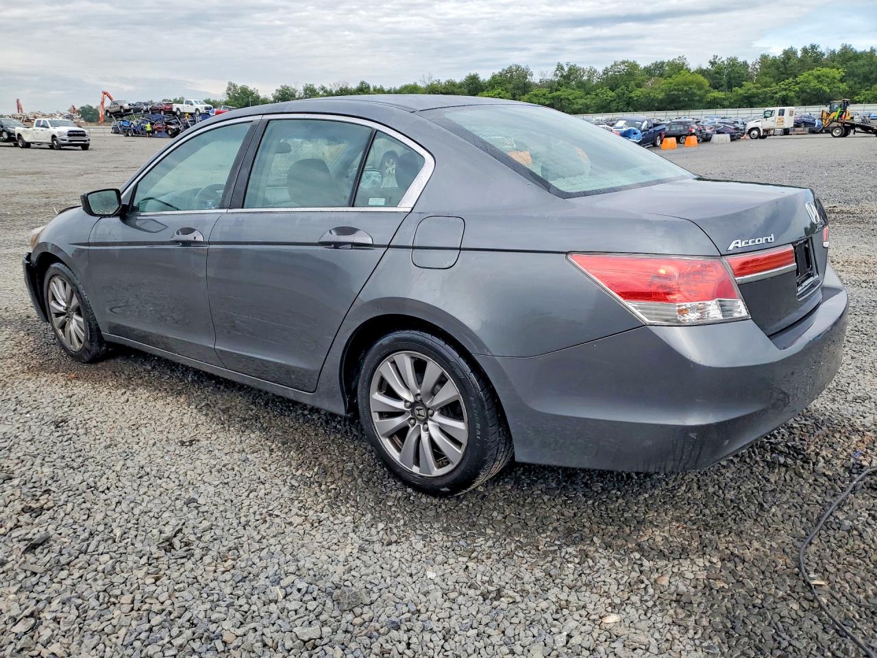 2012 Honda Accord Ex Gray vin: 1HGCP2F75CA065855