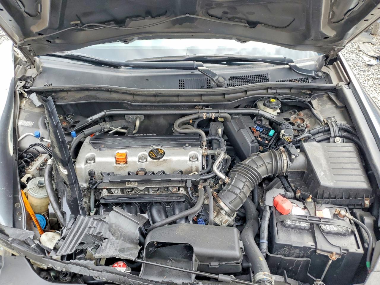 2012 Honda Accord Ex Gray vin: 1HGCP2F75CA065855