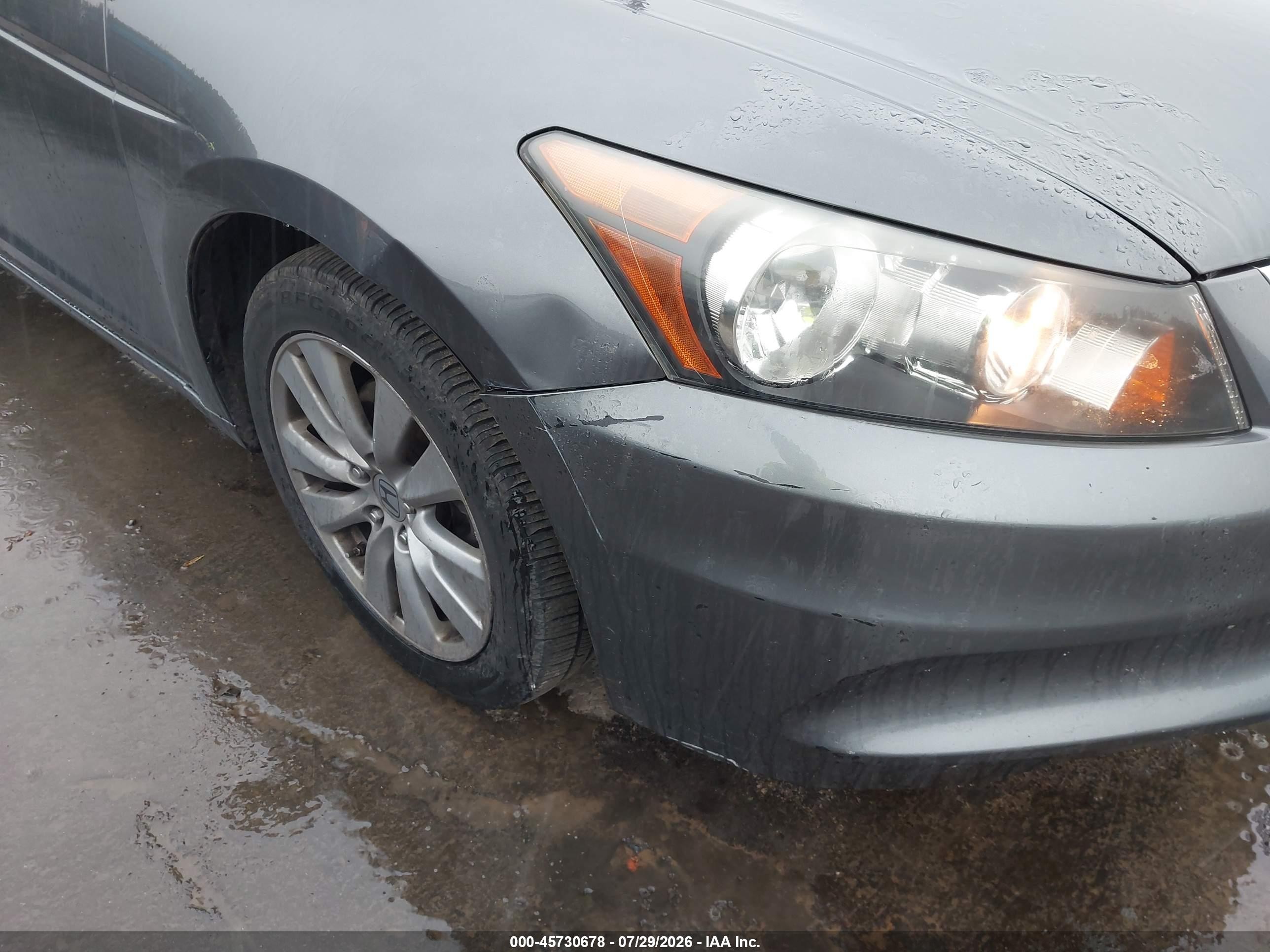 2012 Honda Accord 2.4 Ex Gray vin: 1HGCP2F75CA068397