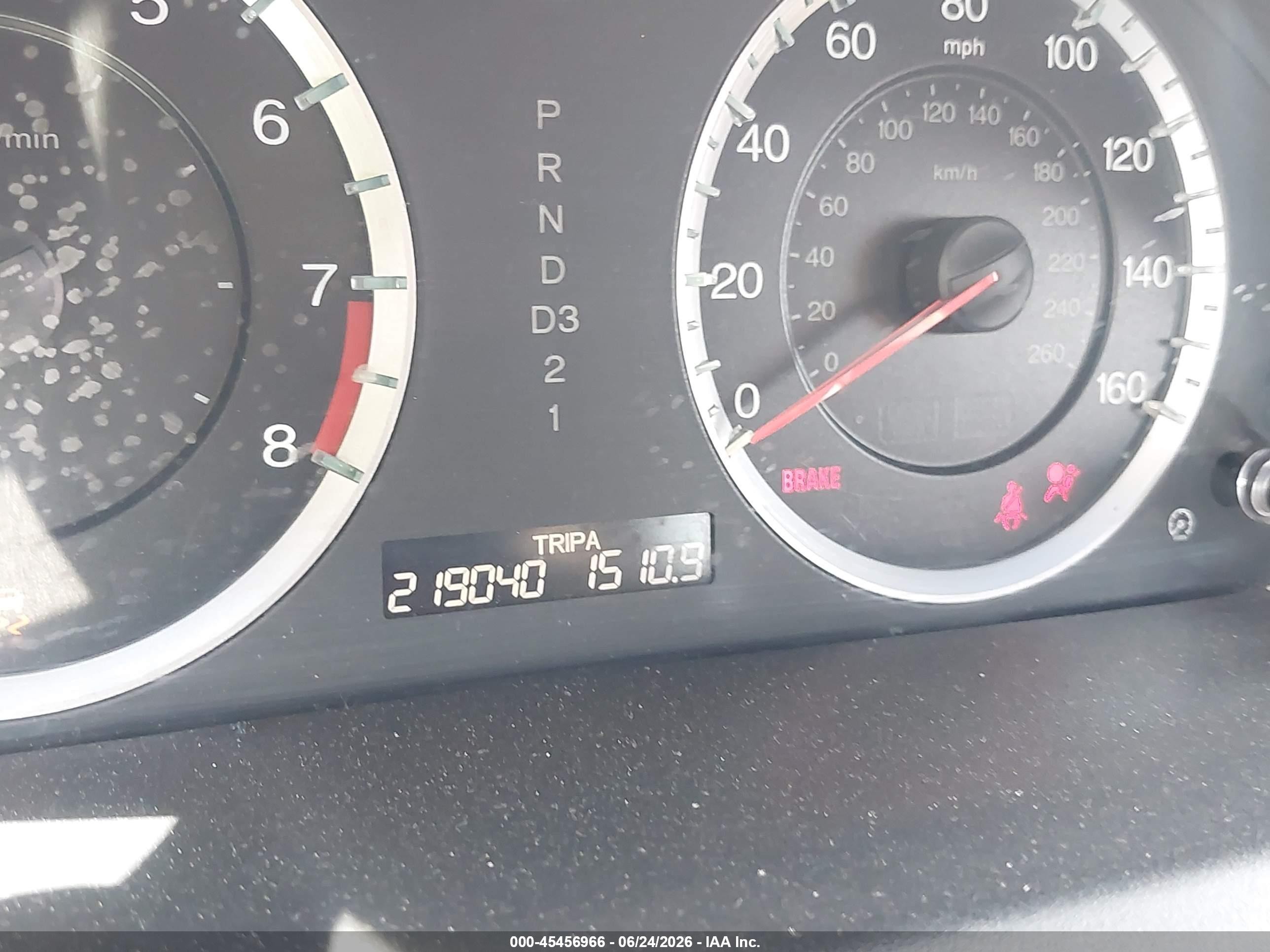 2012 Honda Accord 2.4 Ex Black vin: 1HGCP2F75CA069677