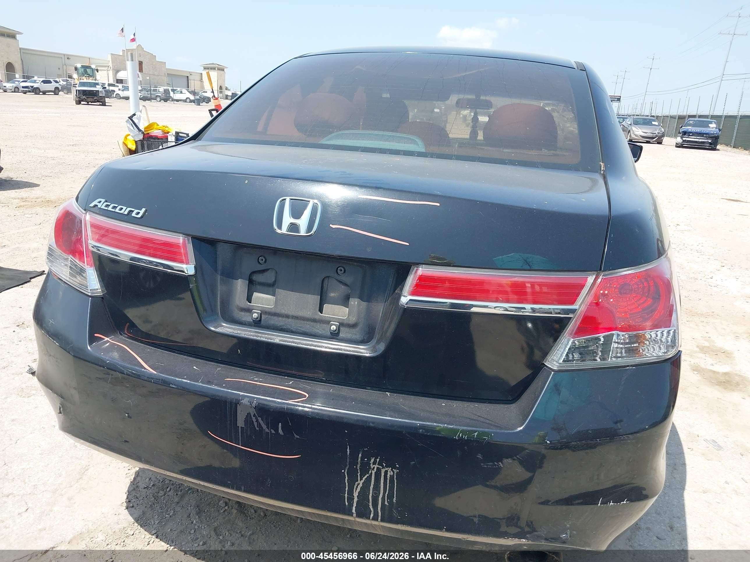 2012 Honda Accord 2.4 Ex Black vin: 1HGCP2F75CA069677