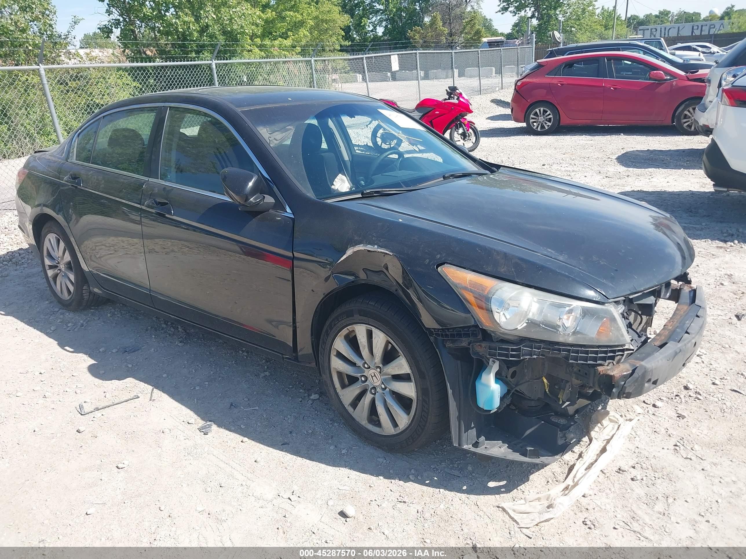 2012 Honda Accord 2.4 Ex Черный vin: 1HGCP2F75CA094238