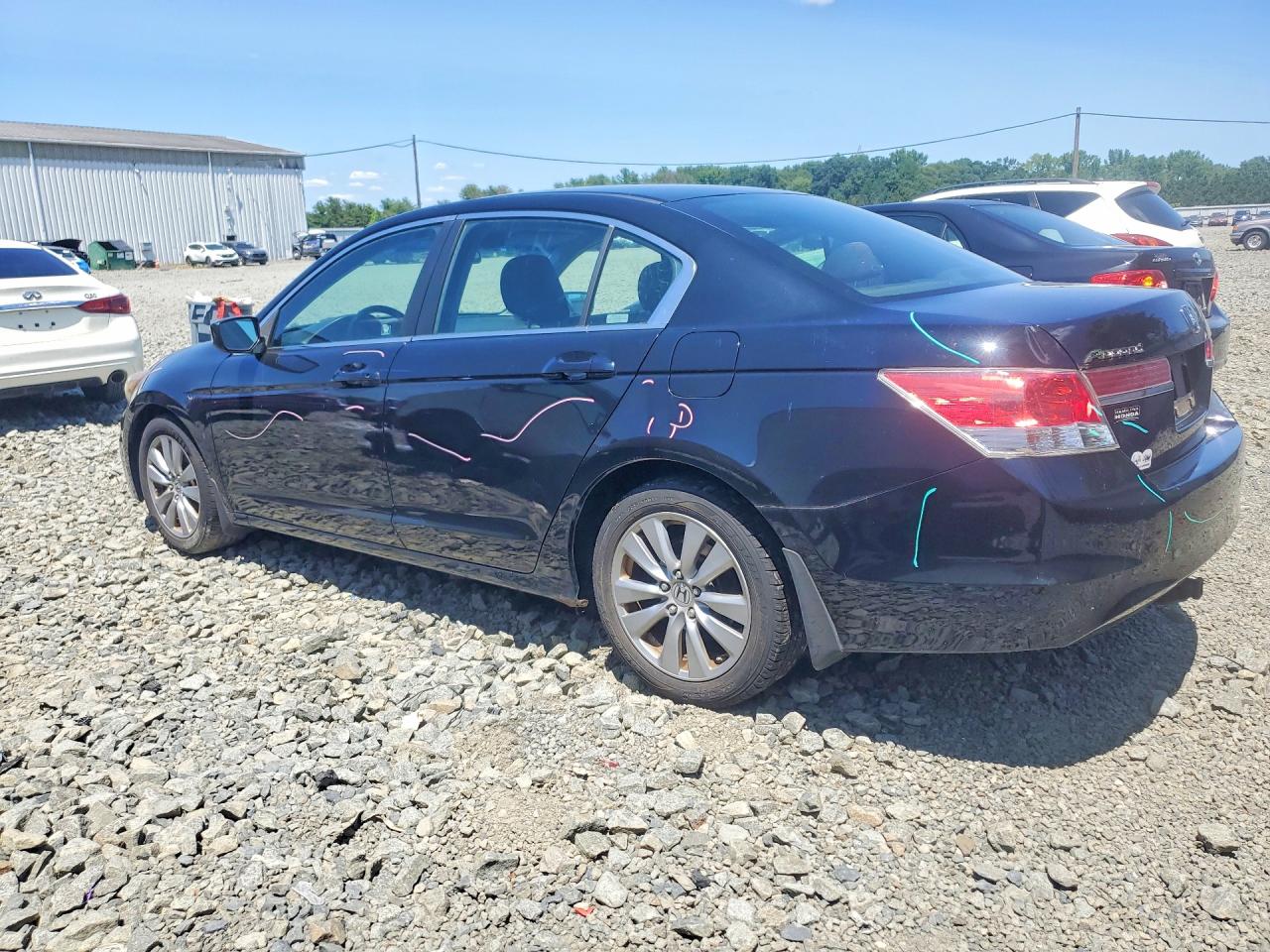2012 Honda Accord Ex Black vin: 1HGCP2F75CA142000