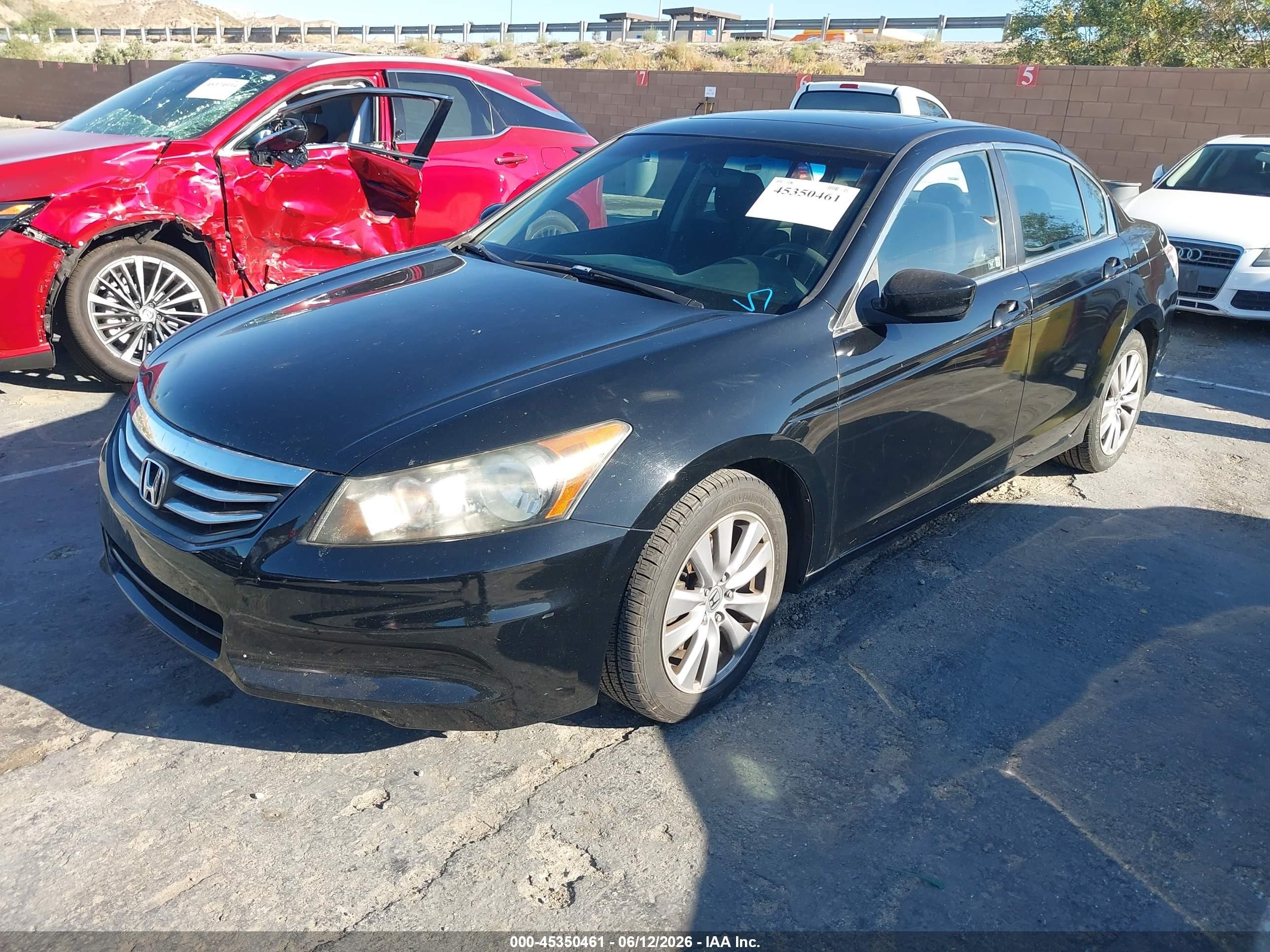 2012 Honda Accord 2.4 Ex Black vin: 1HGCP2F75CA190905