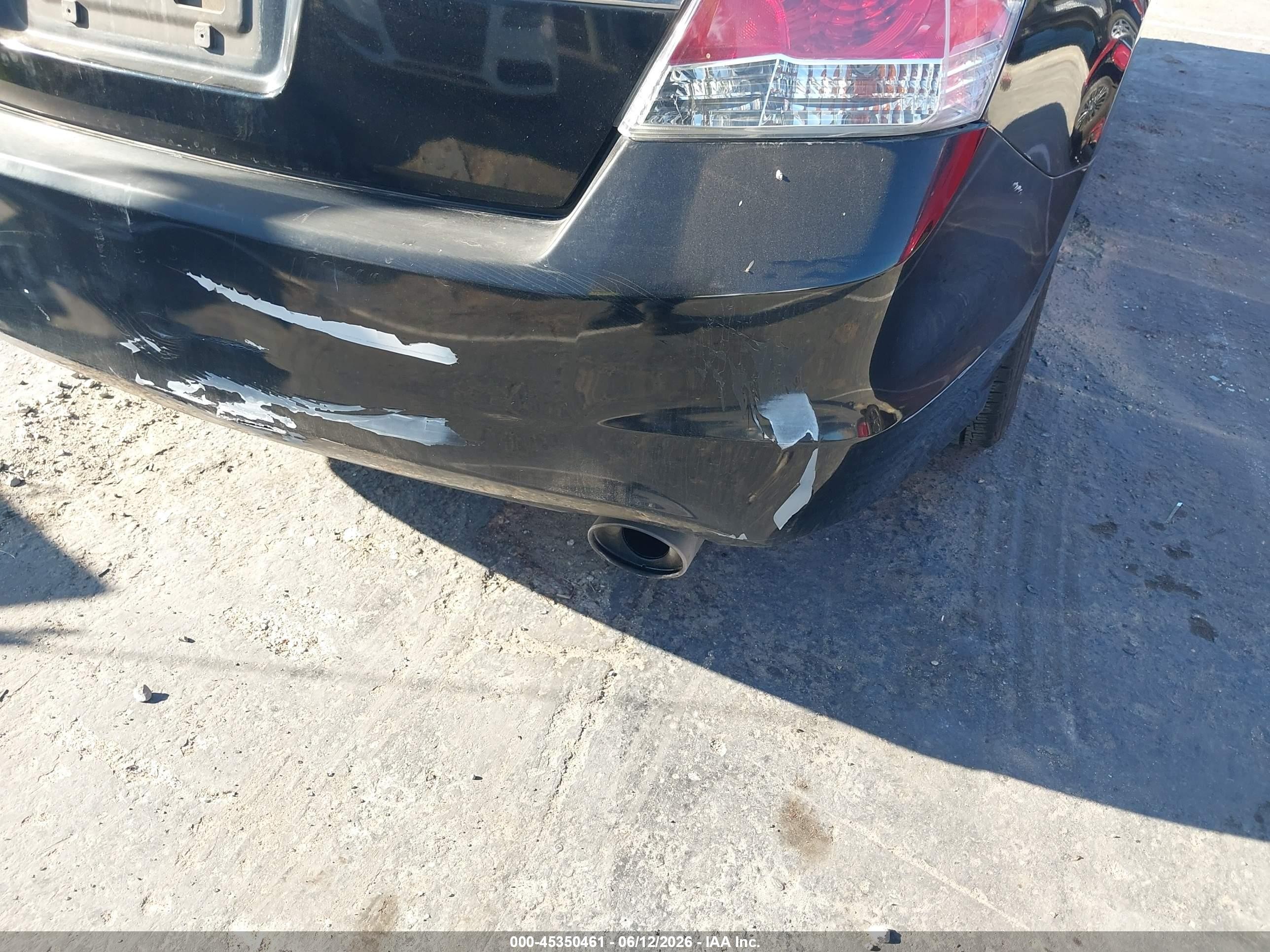 2012 Honda Accord 2.4 Ex Black vin: 1HGCP2F75CA190905
