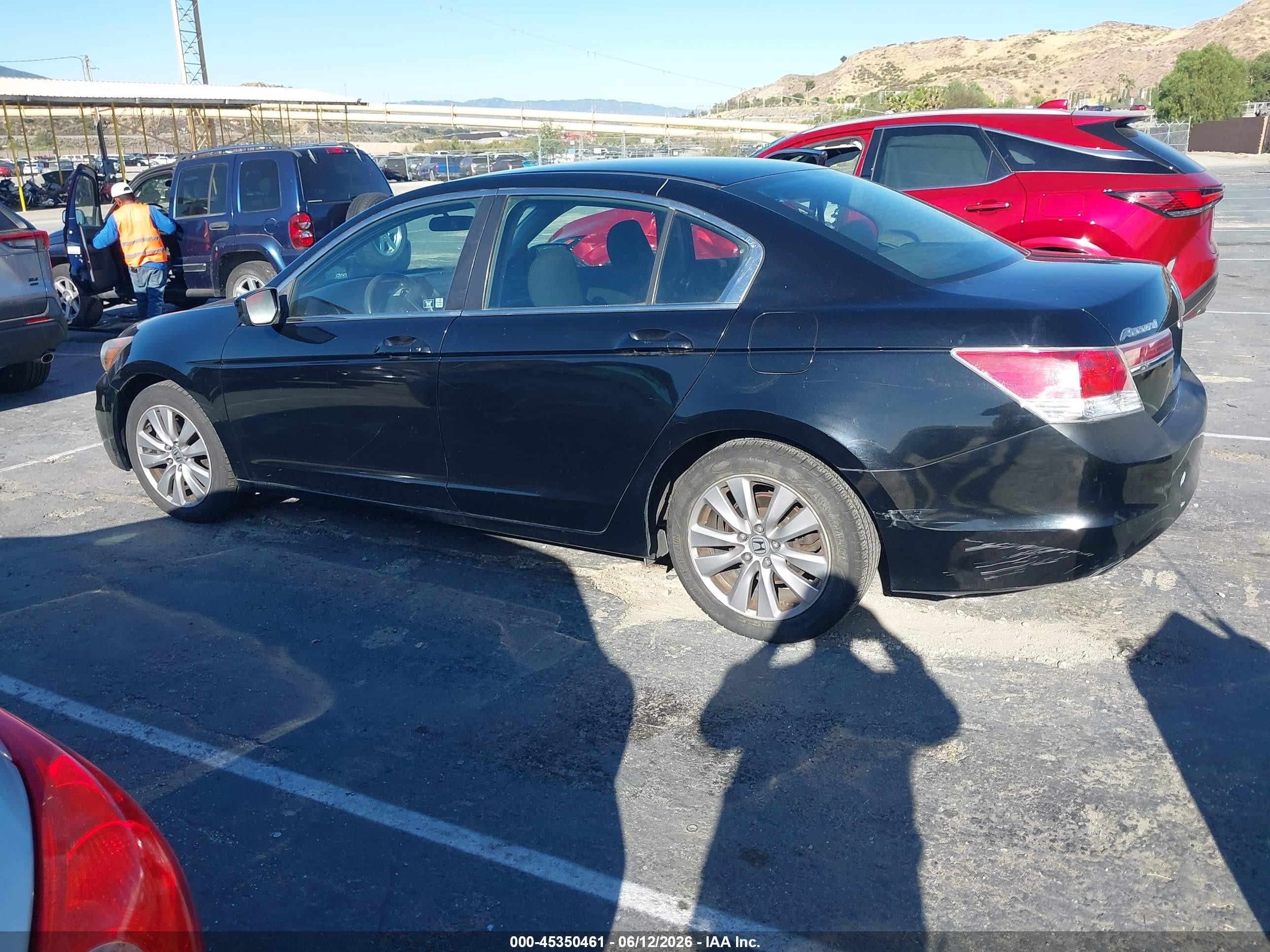 2012 Honda Accord 2.4 Ex Black vin: 1HGCP2F75CA190905