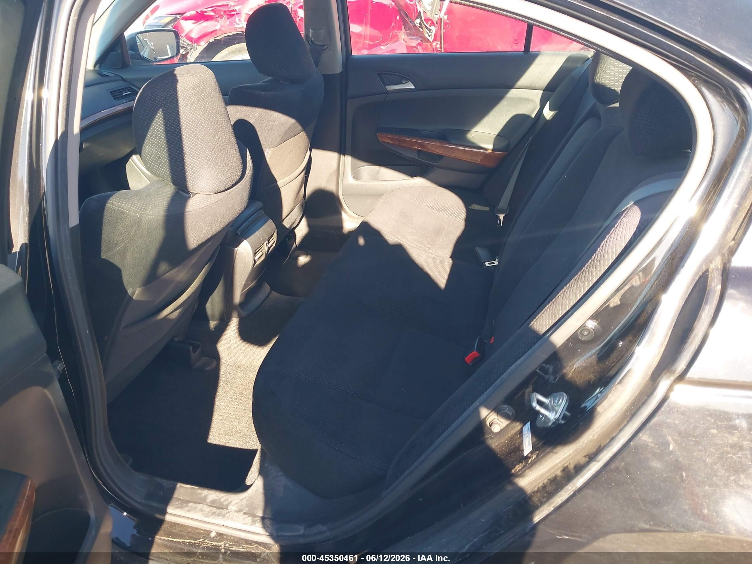 2012 Honda Accord 2.4 Ex Black vin: 1HGCP2F75CA190905