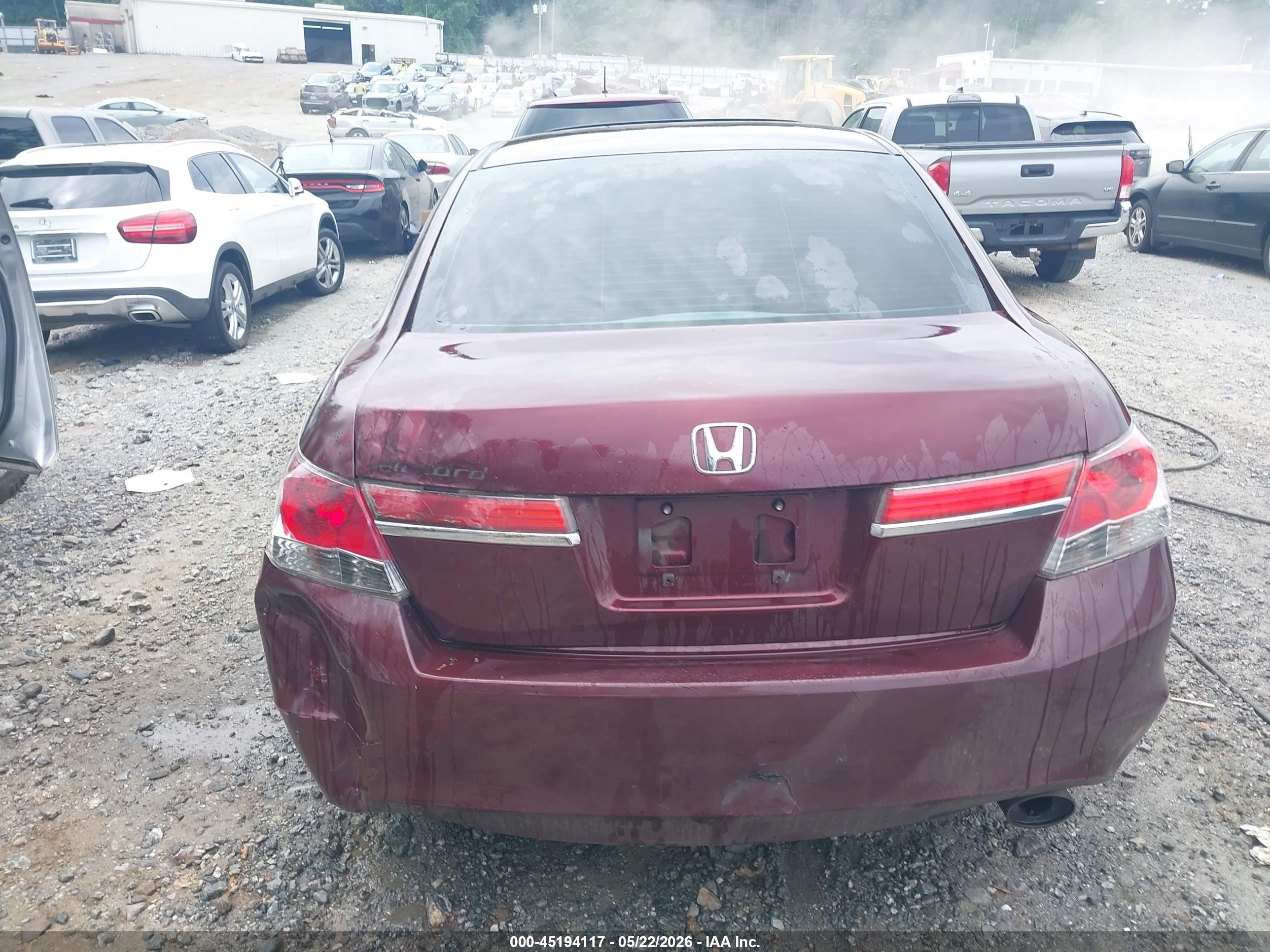 2012 Honda Accord 2.4 Ex Maroon vin: 1HGCP2F75CA213177