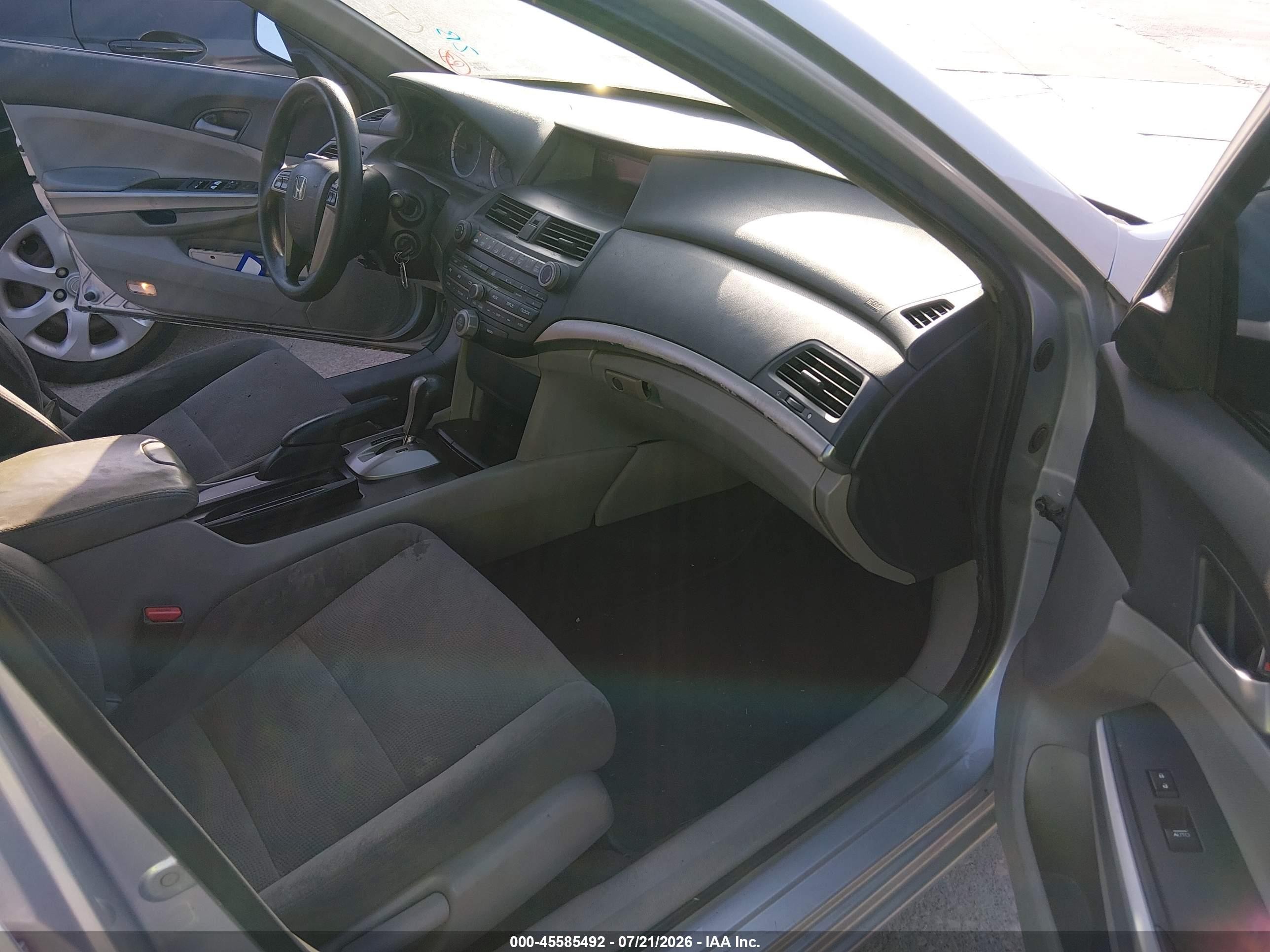 2010 Honda Accord 2.4 Ex Silver vin: 1HGCP2F76AA004351