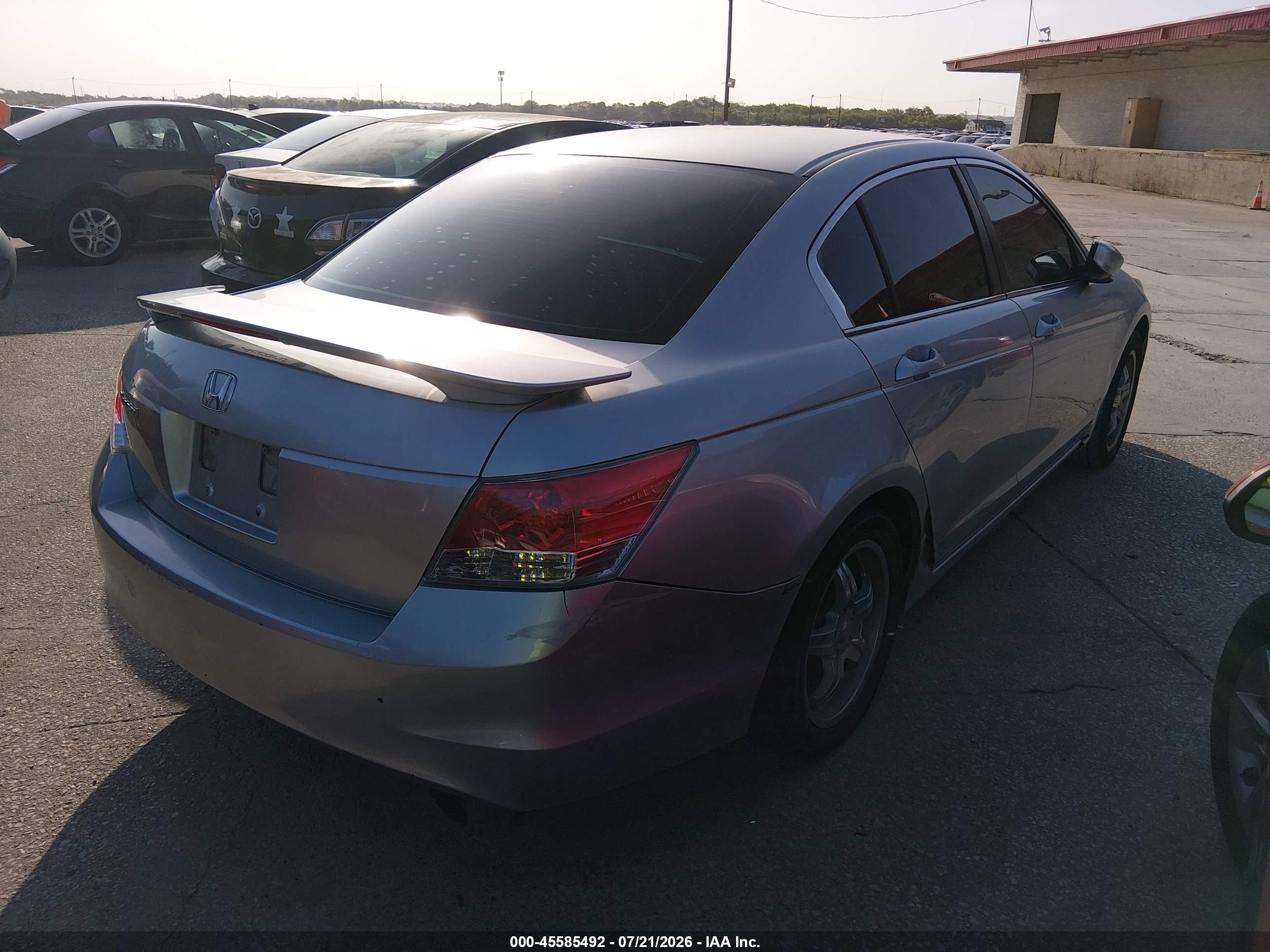 2010 Honda Accord 2.4 Ex Silver vin: 1HGCP2F76AA004351