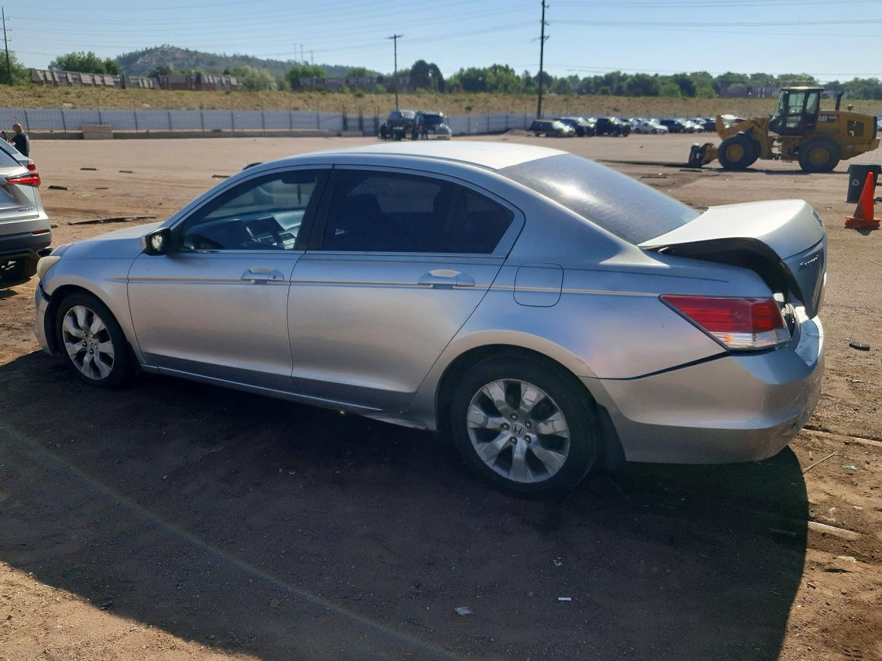 2010 Honda Accord Ex Silver vin: 1HGCP2F76AA049564