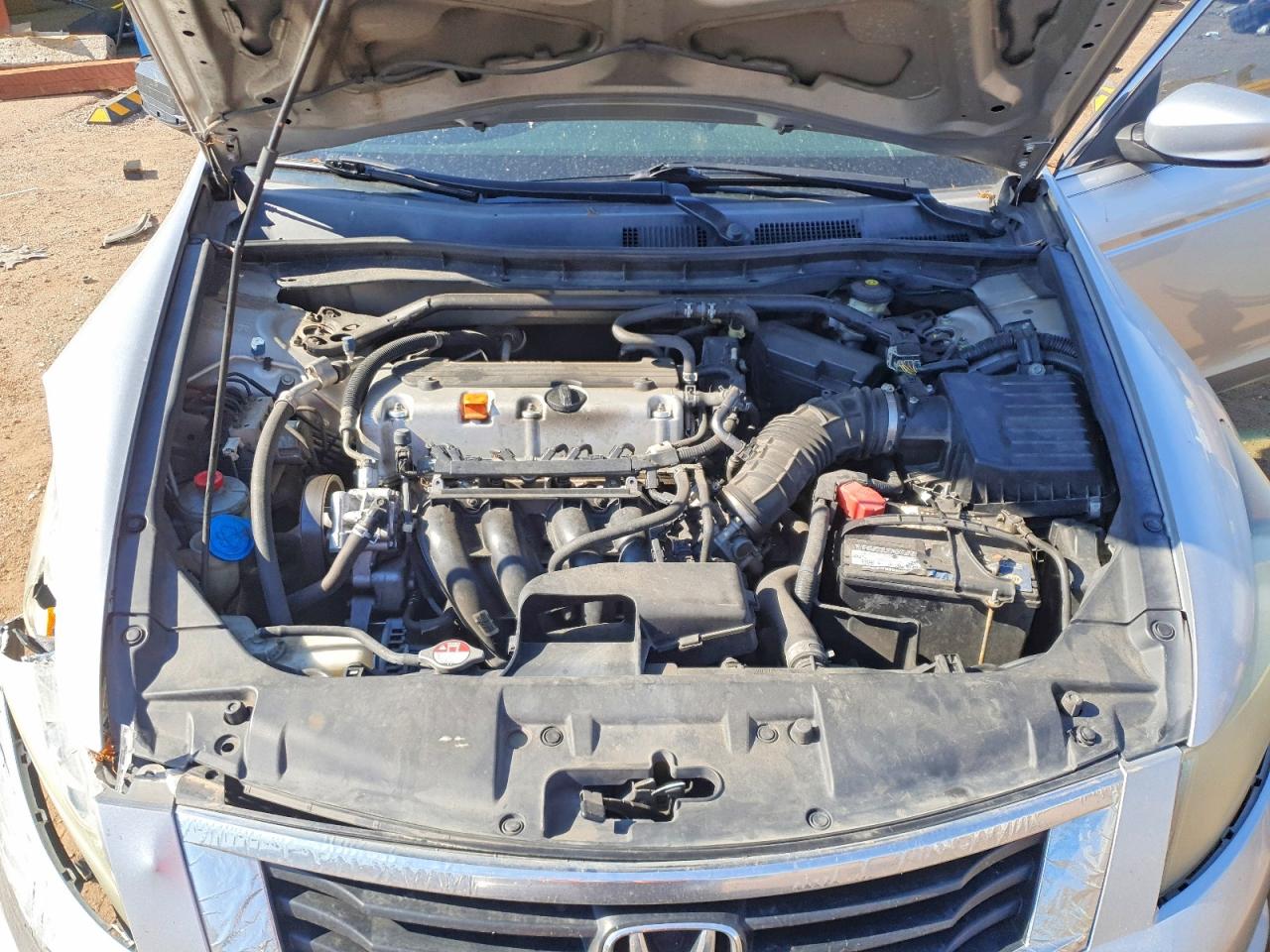 2010 Honda Accord Ex Silver vin: 1HGCP2F76AA049564