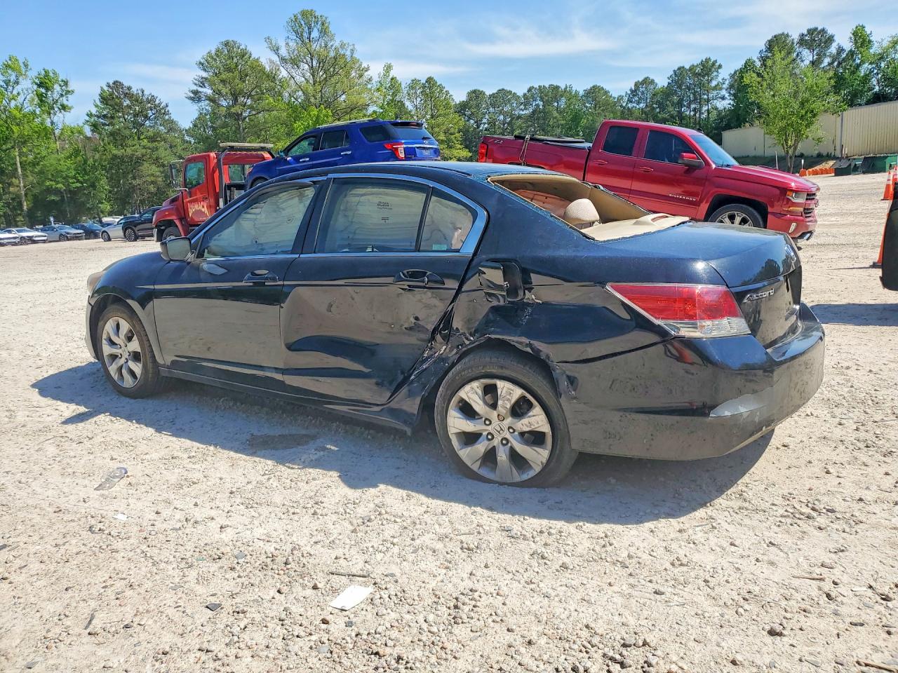 2010 Honda Accord Ex Black vin: 1HGCP2F76AA078479