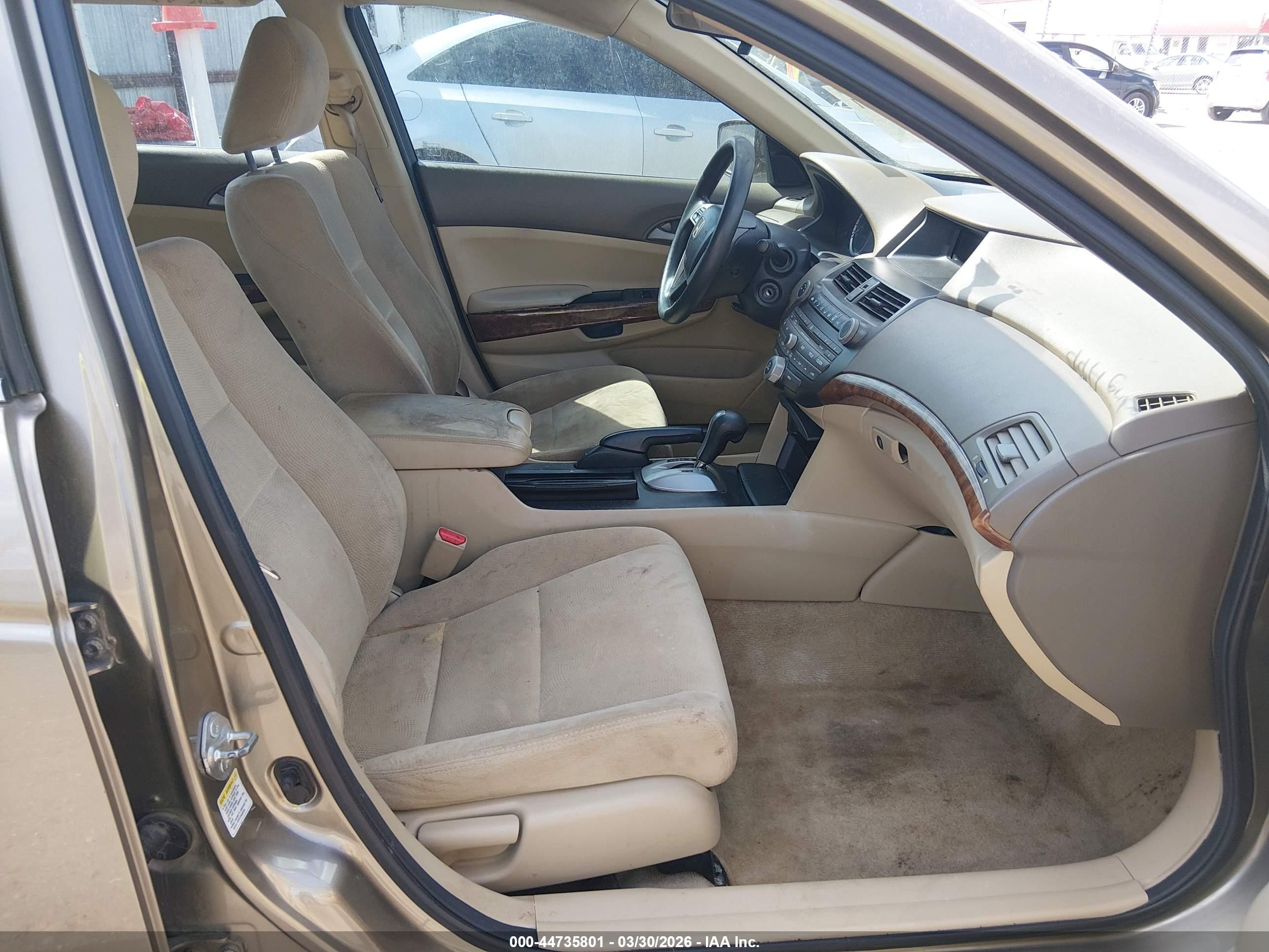 2010 Honda Accord 2.4 Ex Beige vin: 1HGCP2F76AA153214