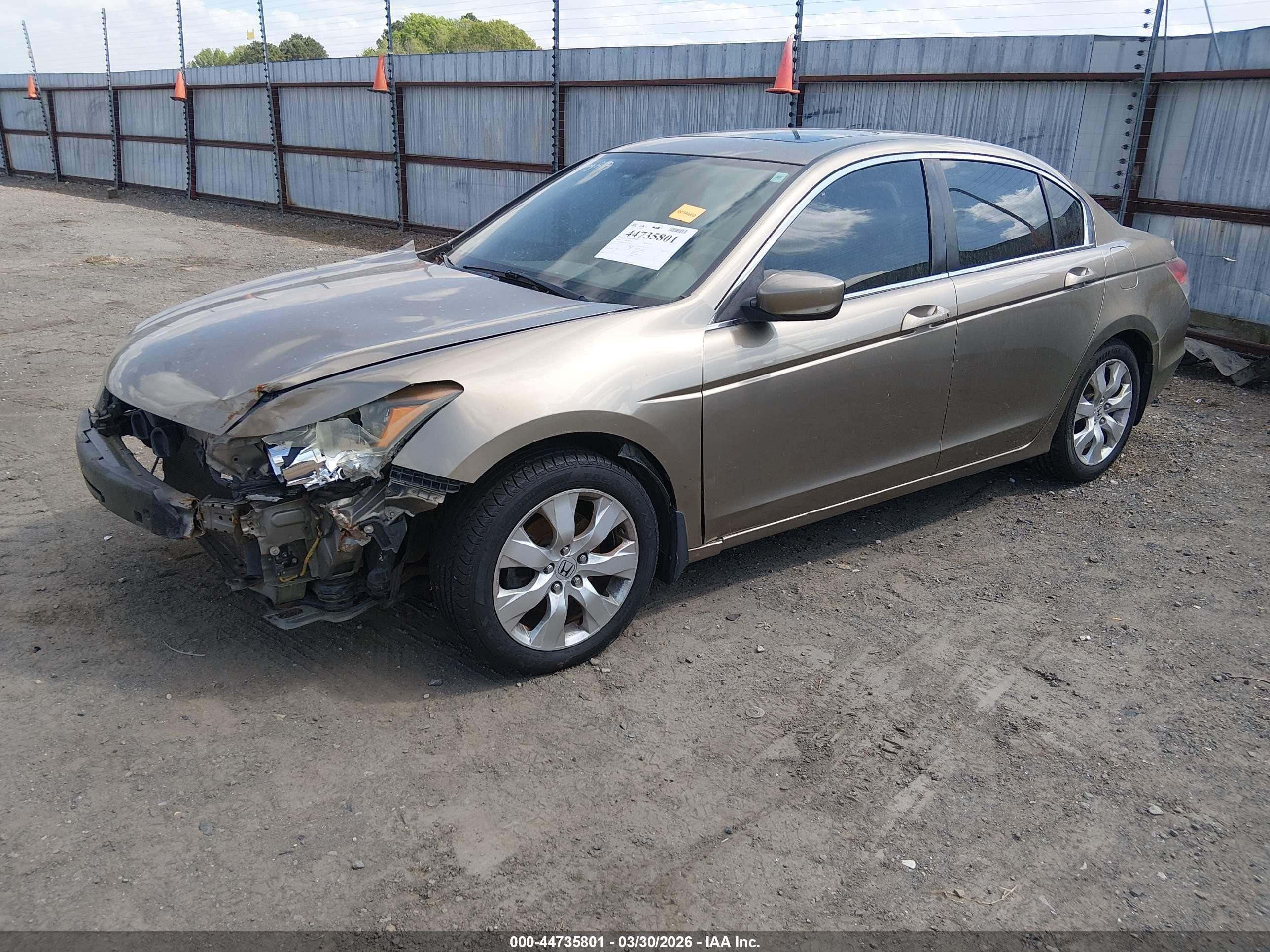 2010 Honda Accord 2.4 Ex Beige vin: 1HGCP2F76AA153214