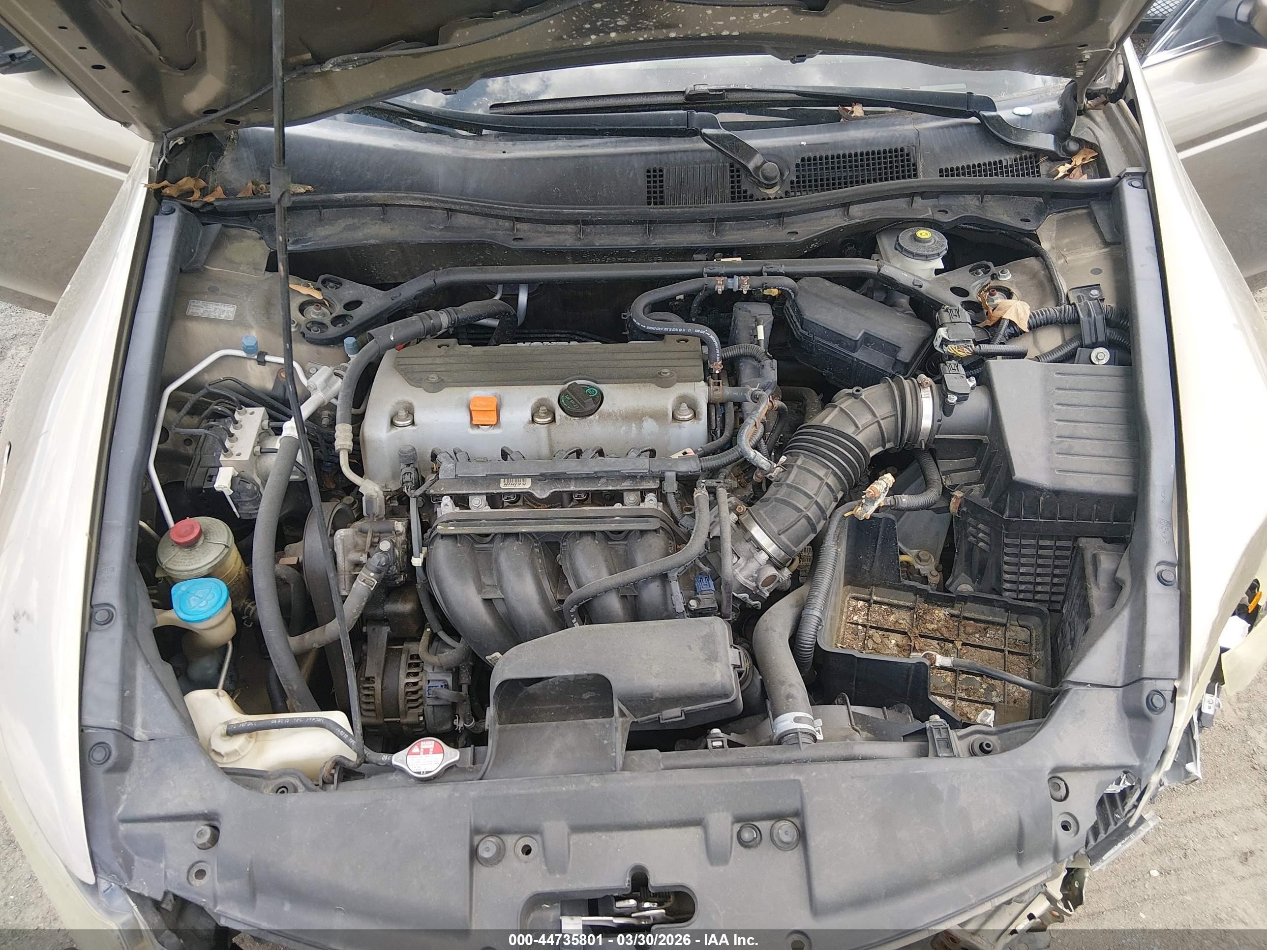 2010 Honda Accord 2.4 Ex Beige vin: 1HGCP2F76AA153214