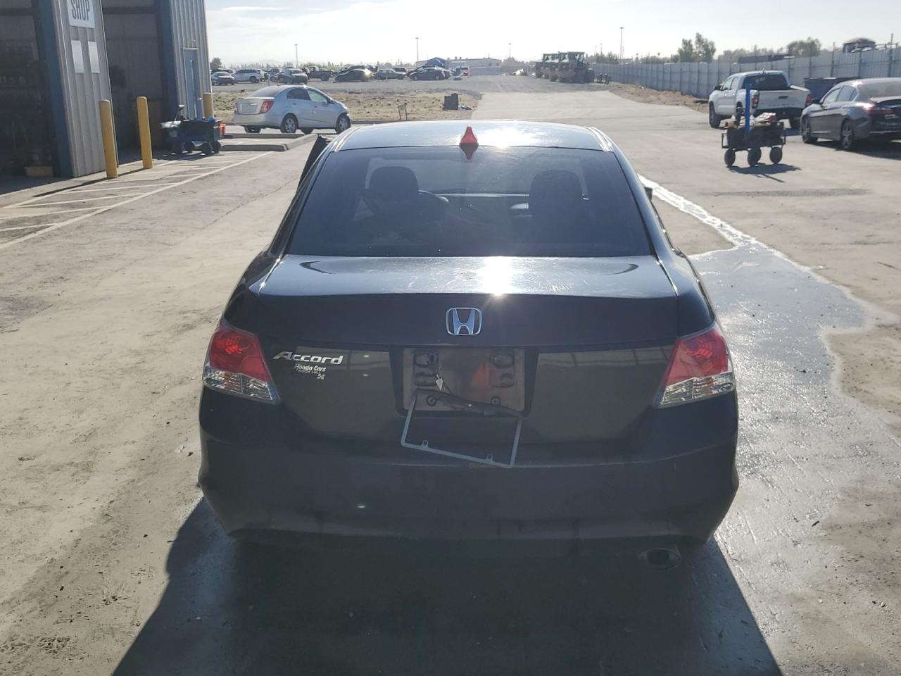 2010 Honda Accord Ex Black vin: 1HGCP2F76AA172457 Damage: Rear Bumper, Multiple Scratches Heavy, 3