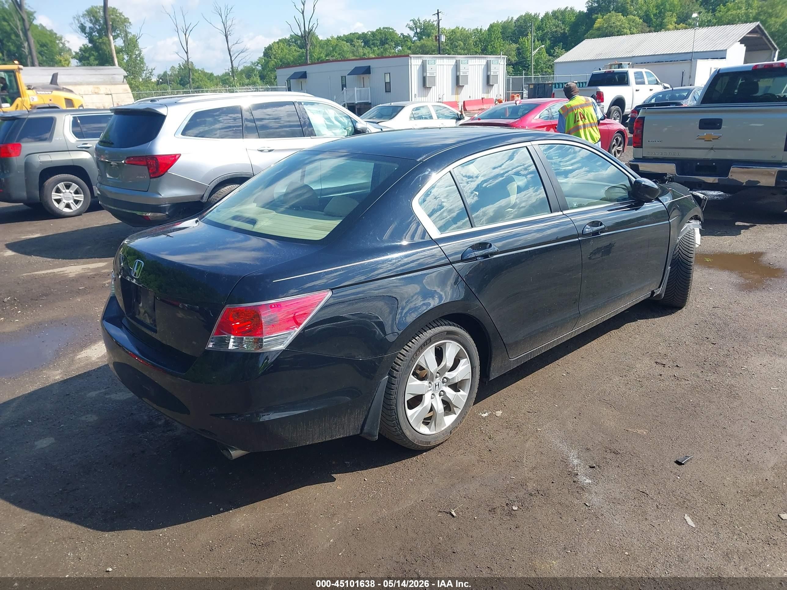 2010 Honda Accord 2.4 Ex Black vin: 1HGCP2F76AA181711