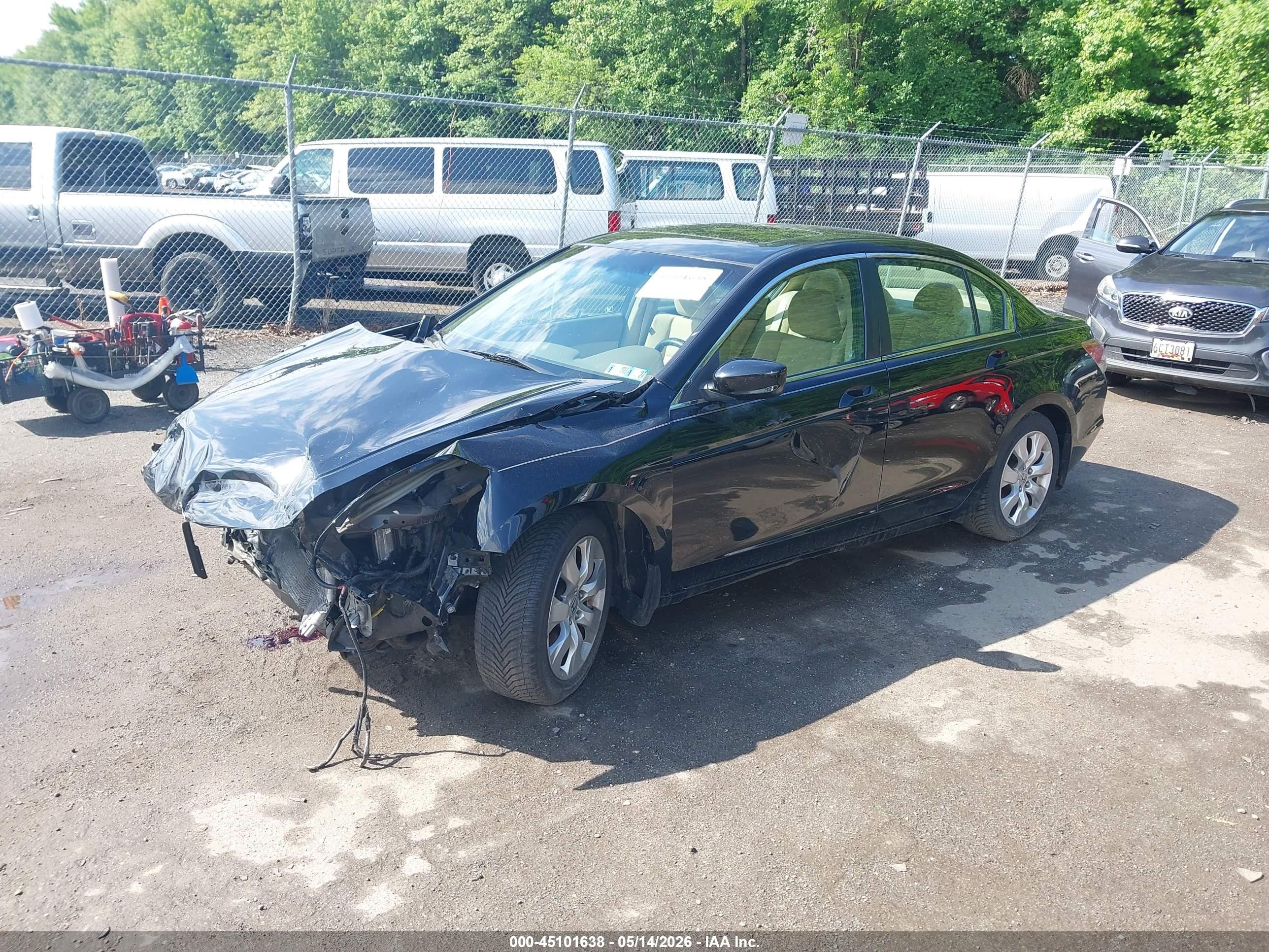 2010 Honda Accord 2.4 Ex Black vin: 1HGCP2F76AA181711