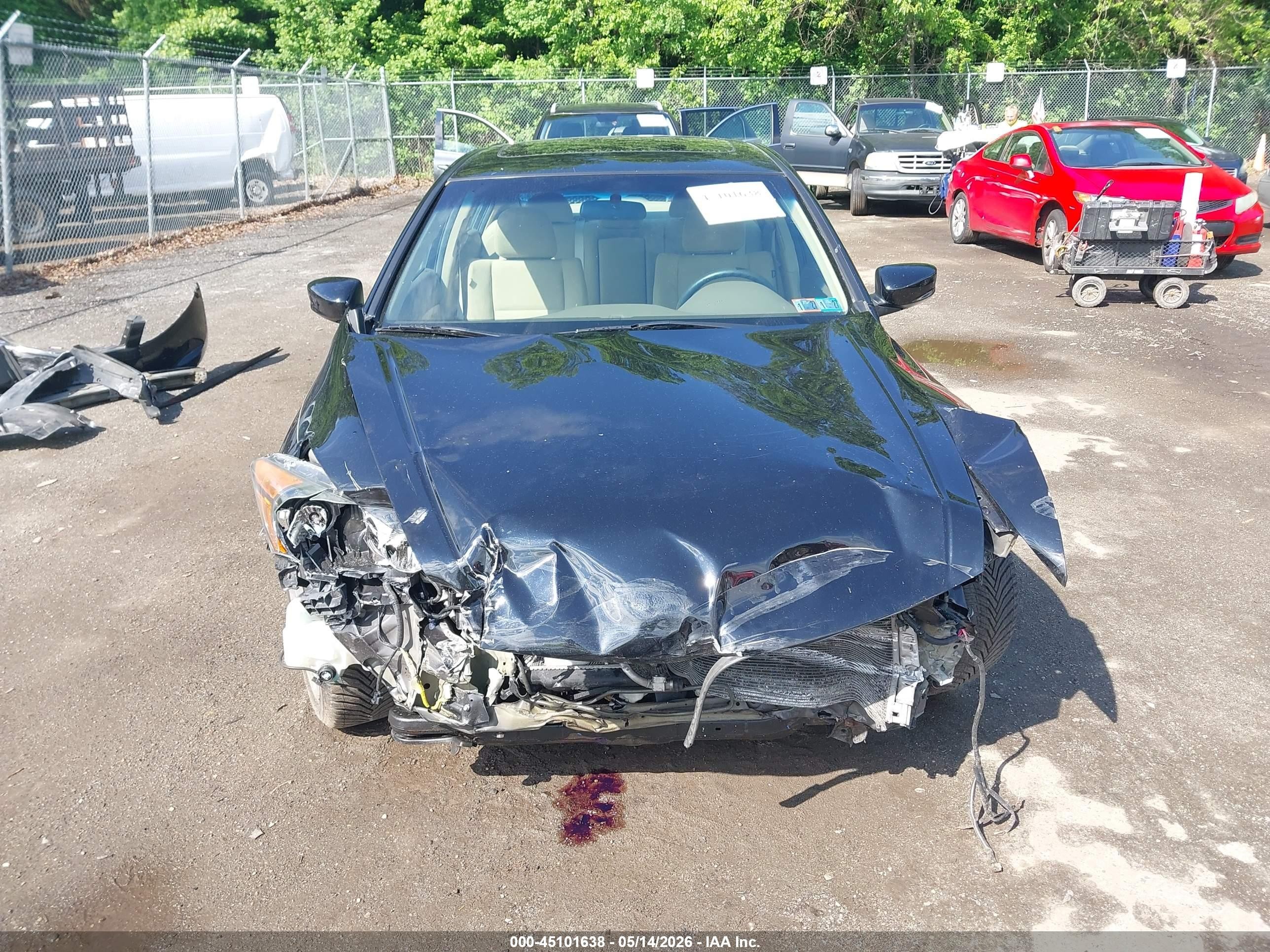 2010 Honda Accord 2.4 Ex Black vin: 1HGCP2F76AA181711