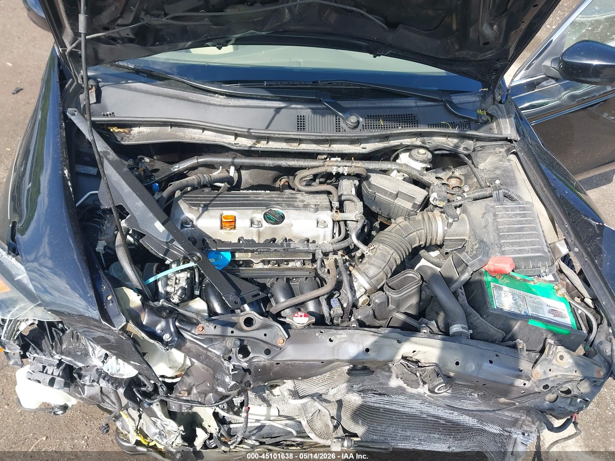 2010 Honda Accord 2.4 Ex Black vin: 1HGCP2F76AA181711