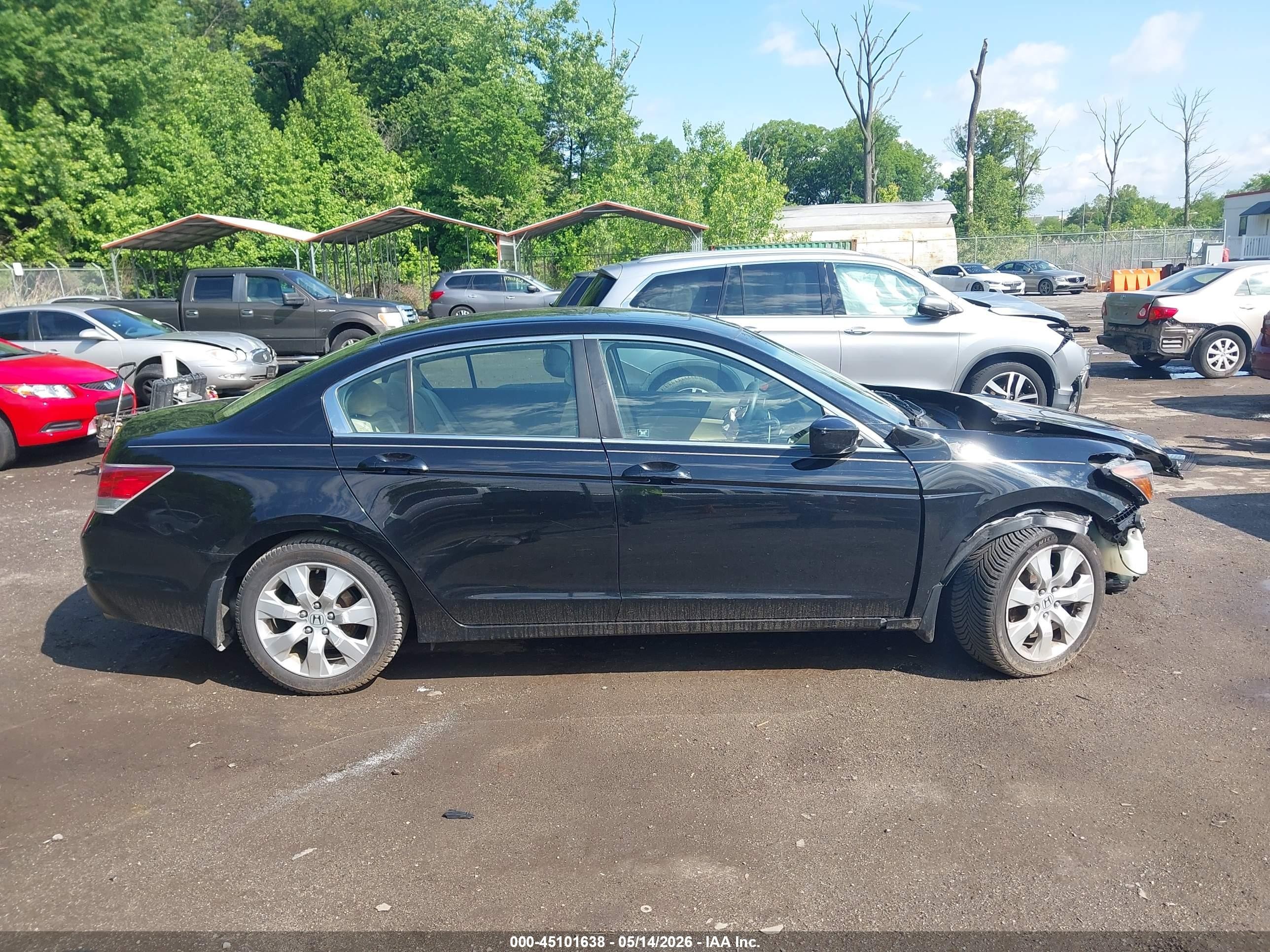 2010 Honda Accord 2.4 Ex Black vin: 1HGCP2F76AA181711