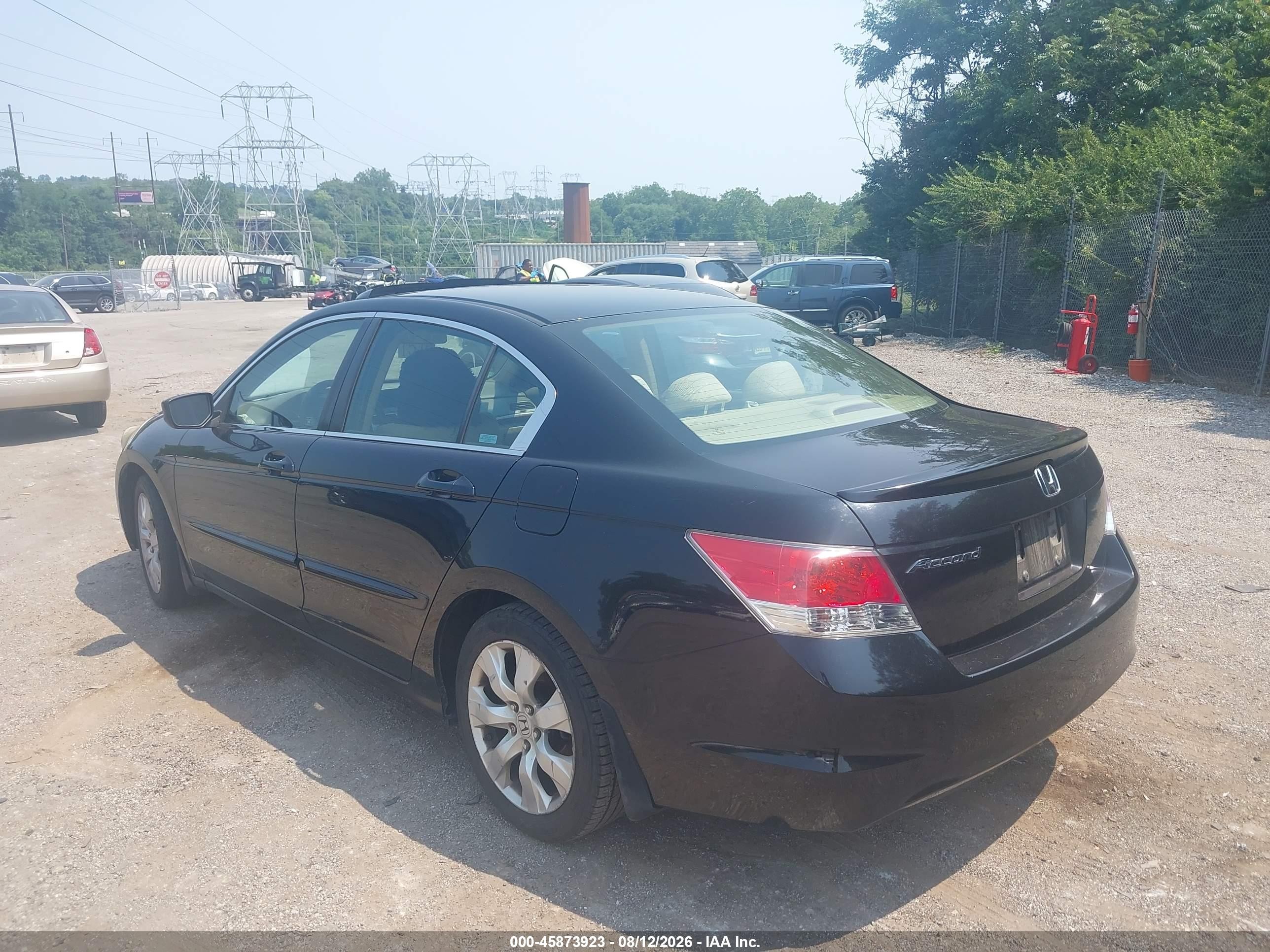 2010 Honda Accord 2.4 Ex Black vin: 1HGCP2F76AA186956