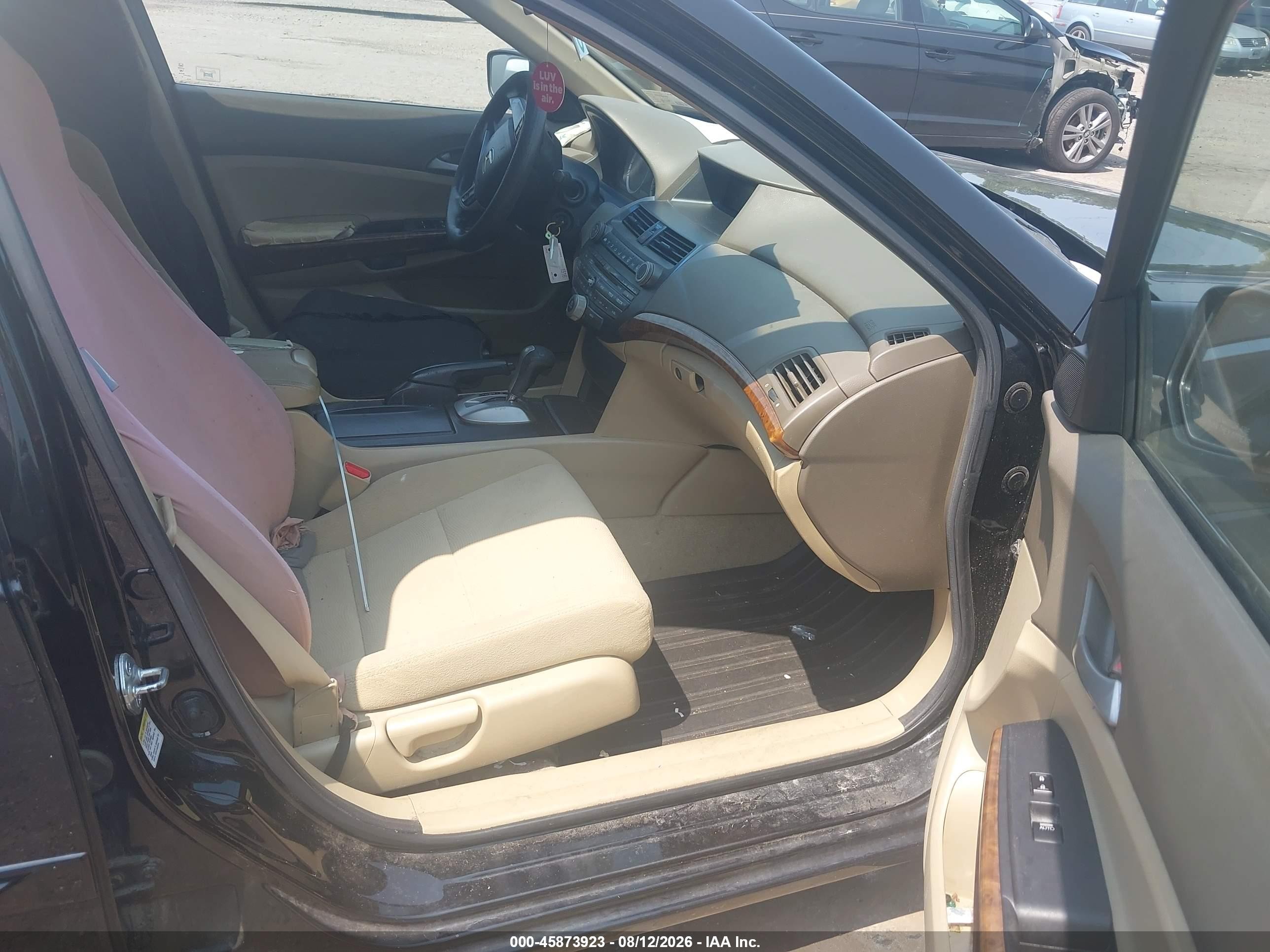 2010 Honda Accord 2.4 Ex Black vin: 1HGCP2F76AA186956