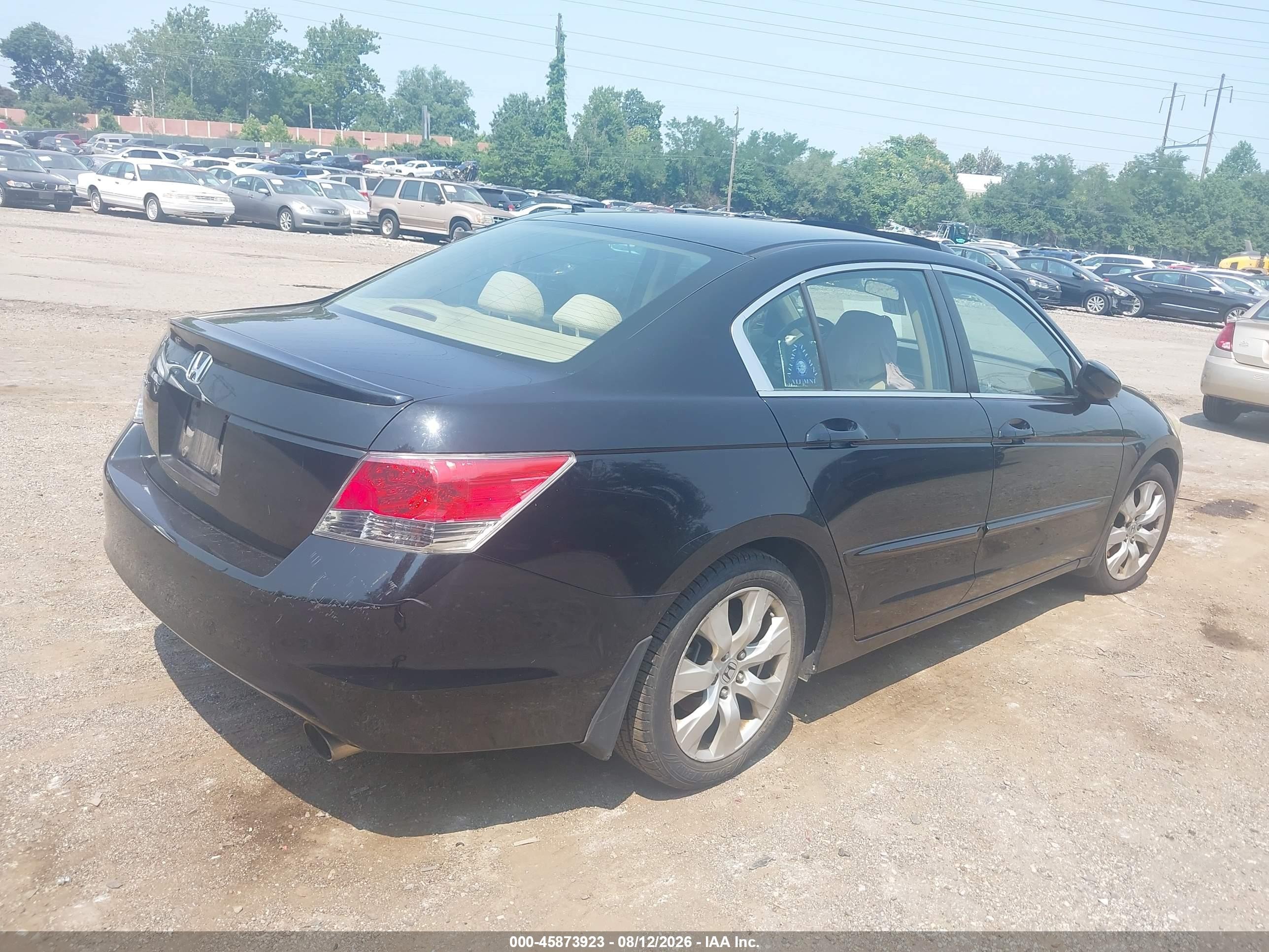 2010 Honda Accord 2.4 Ex Black vin: 1HGCP2F76AA186956