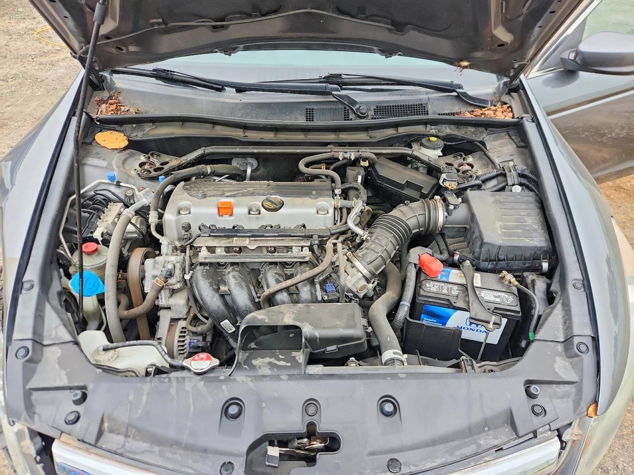 2011 Honda Accord Ex Gray vin: 1HGCP2F76BA012371