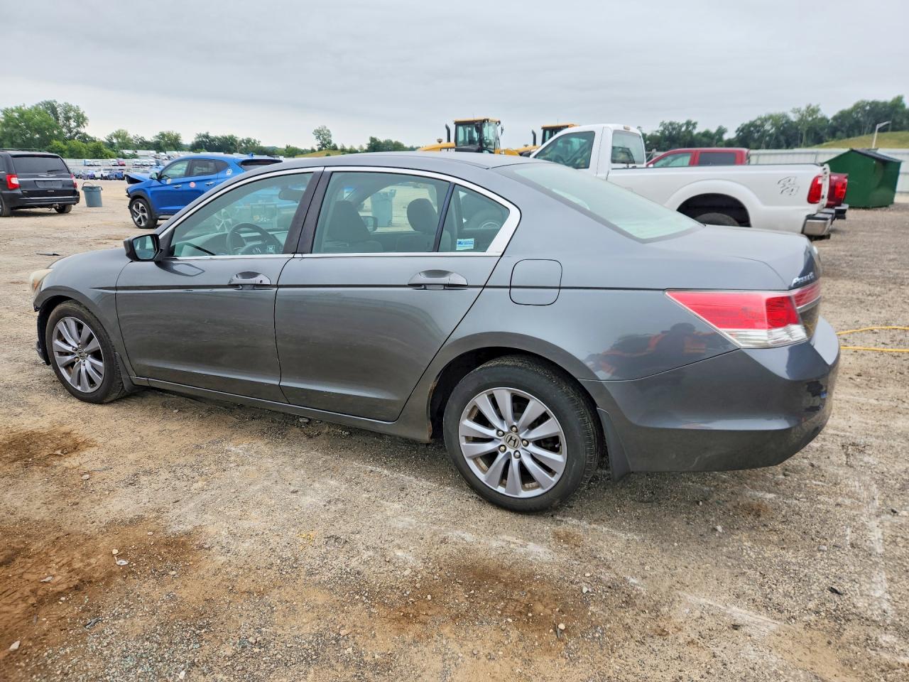 2011 Honda Accord Ex Gray vin: 1HGCP2F76BA012371