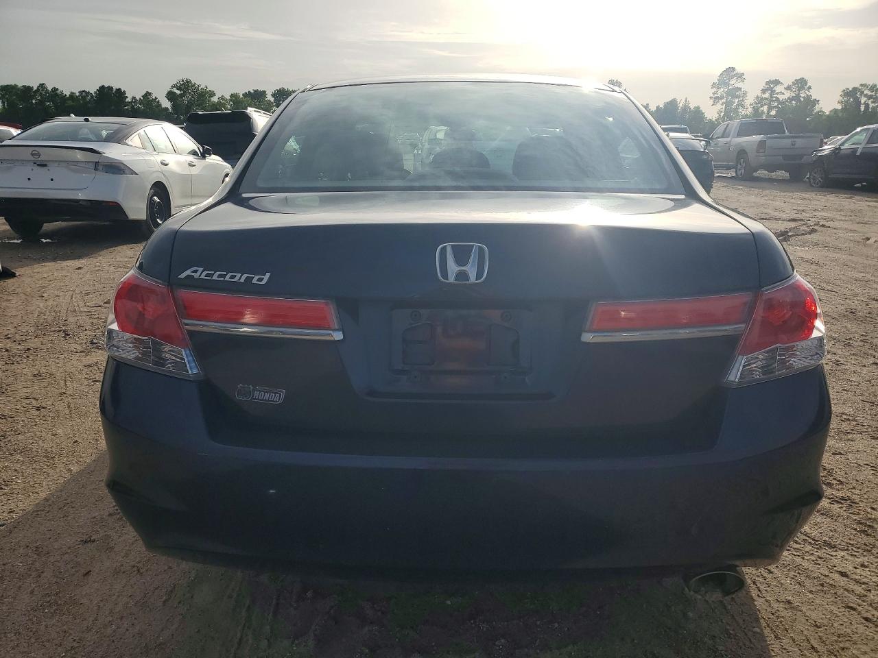 2011 Honda Accord Ex Blue vin: 1HGCP2F76BA040493